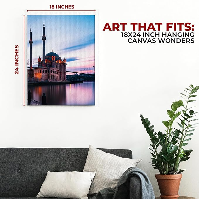 Istanbul Wall Canvas Set of 1