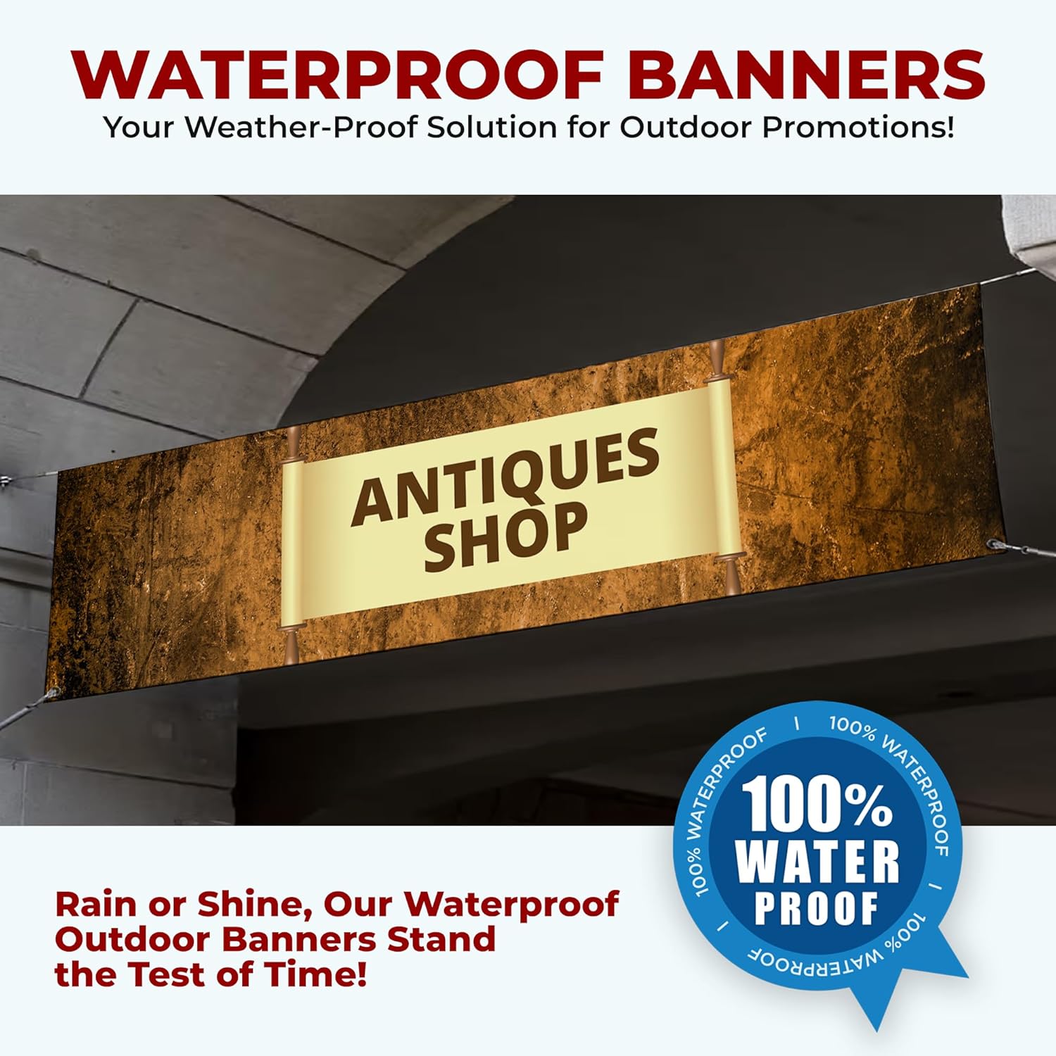 Antiques Store Large Banner