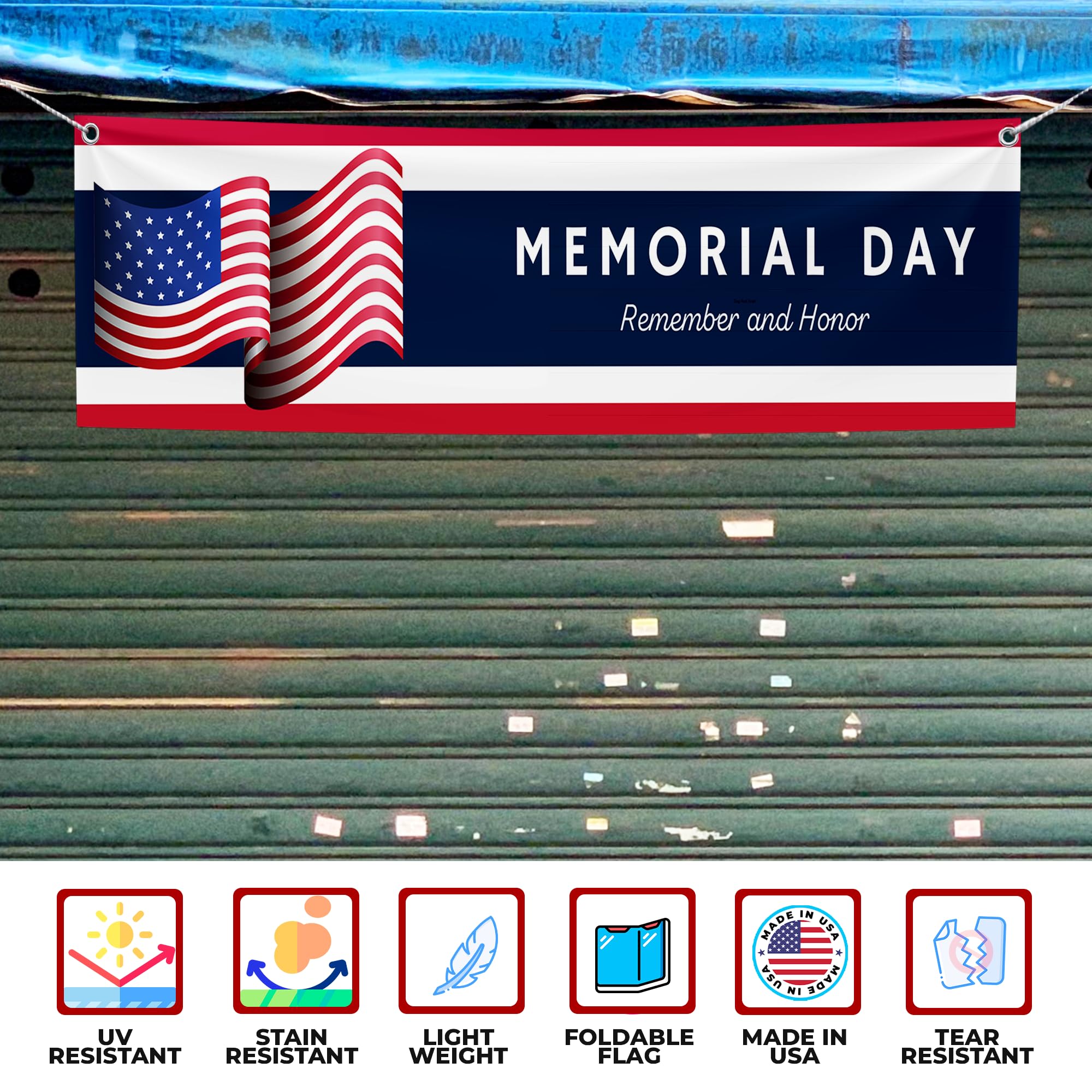 Memorial Day Large Banner