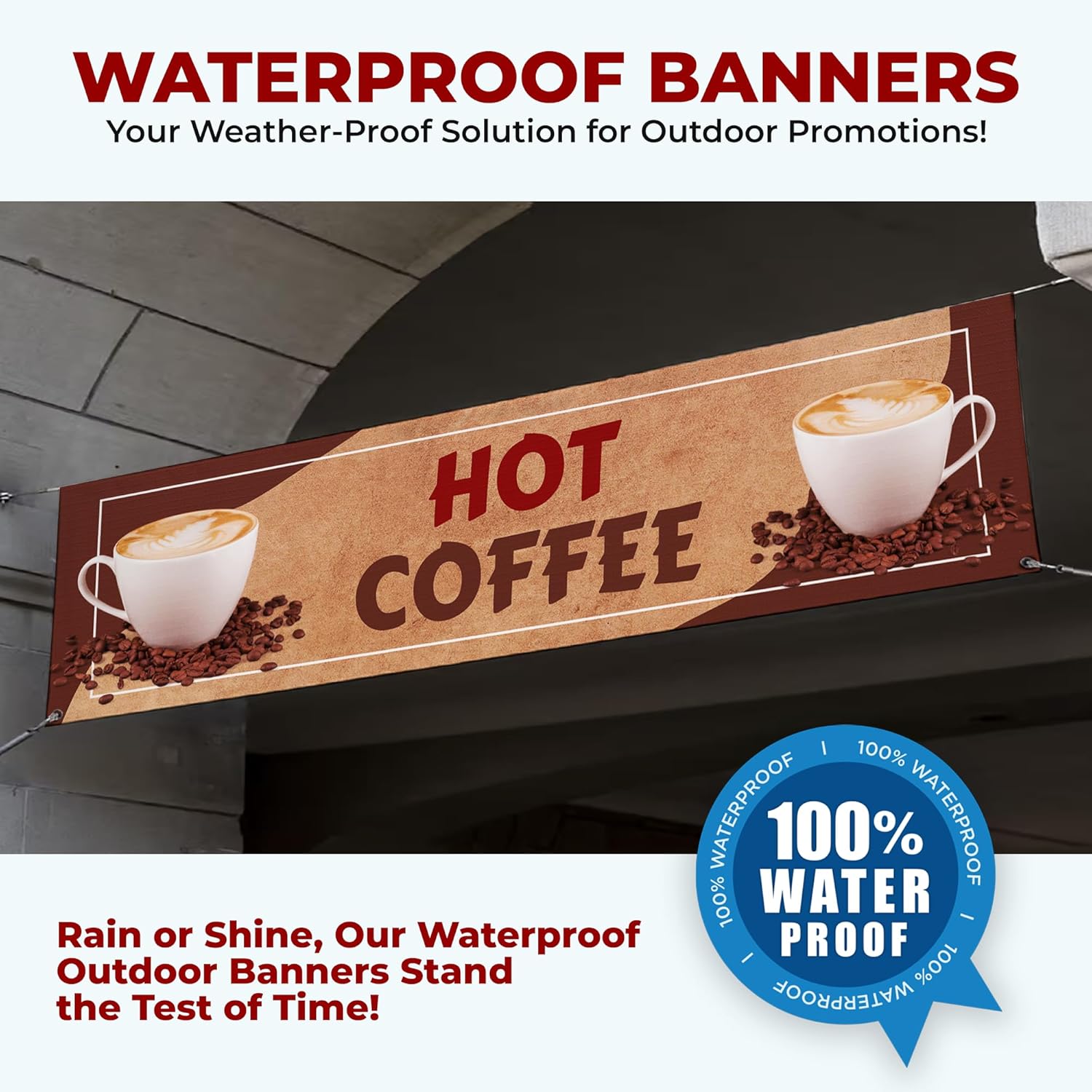 Hot Coffee Large Banner