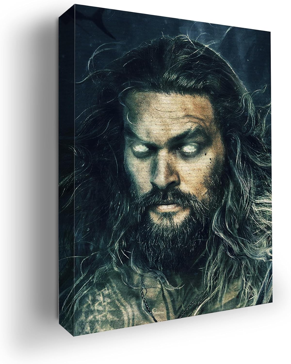 Aqua Man Wall Canvas Set of 1