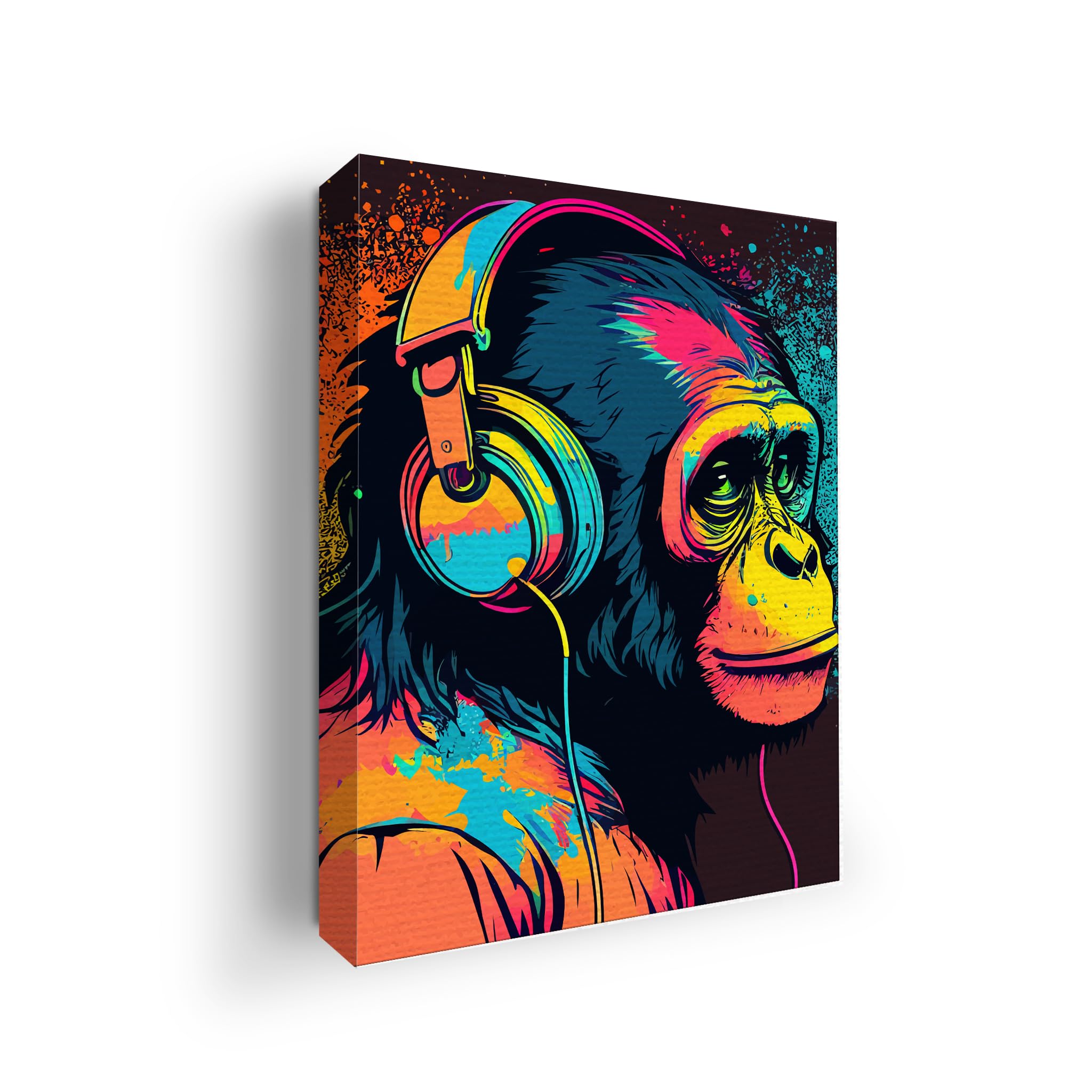 Monkey Wall Canvas Set of 1