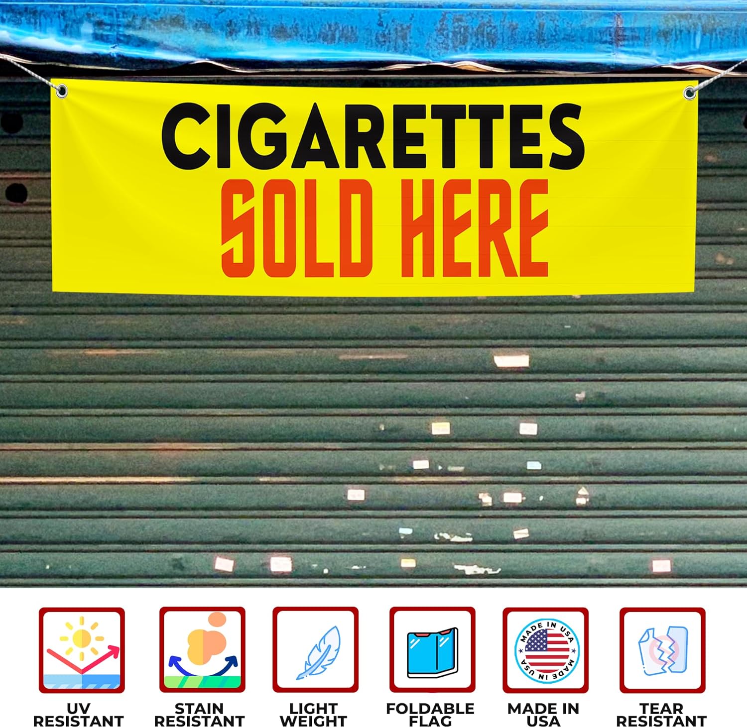 Cigarettes Large Banner