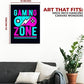 Gaming Zone Wall Canvas Set of 1 Set of 1 - 18x24