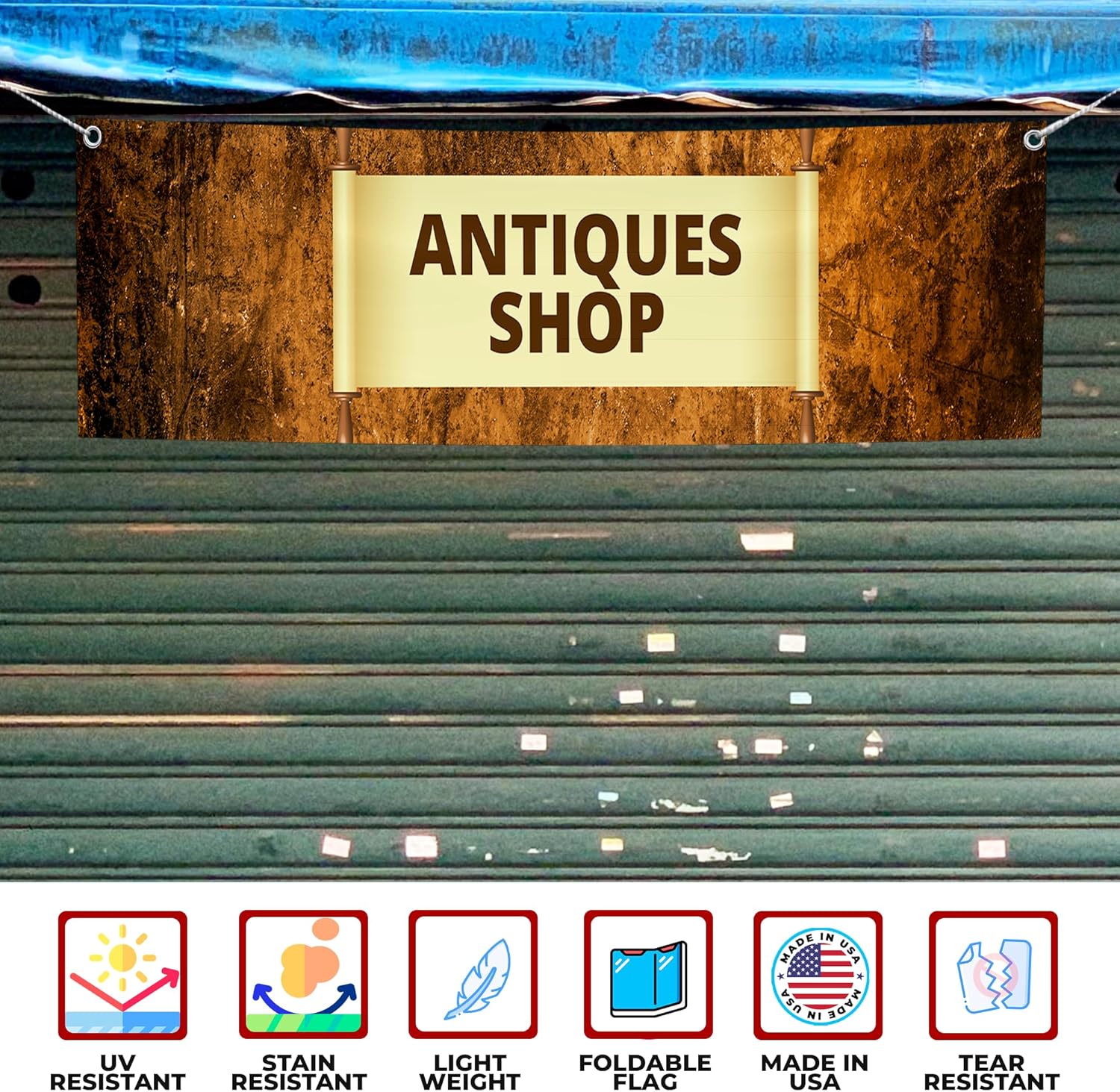 Antiques Store Large Banner