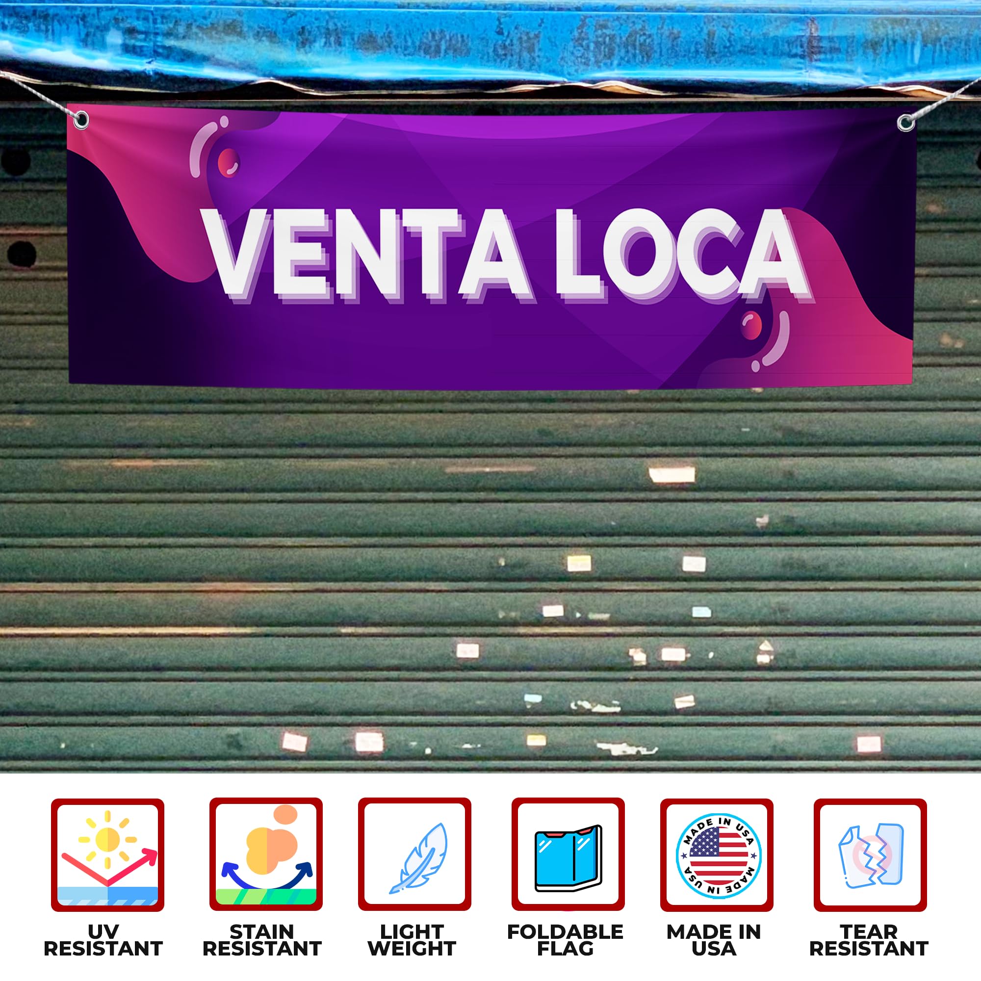 Venta Loca Large Banner