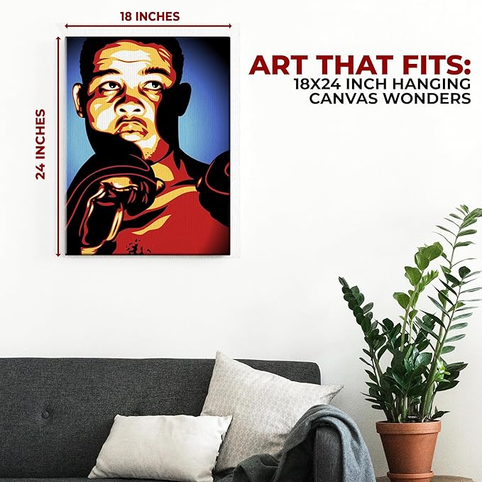 Joe Louis Wall Canvas Set of 1