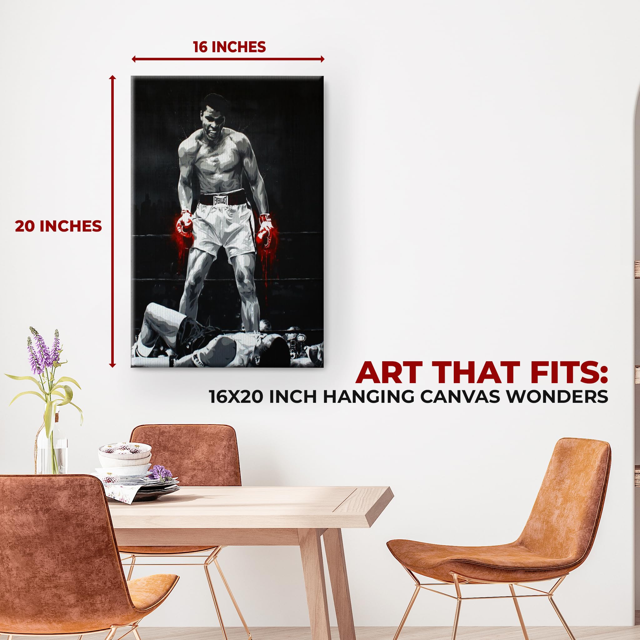 Muhammad Ali Wall Canvas