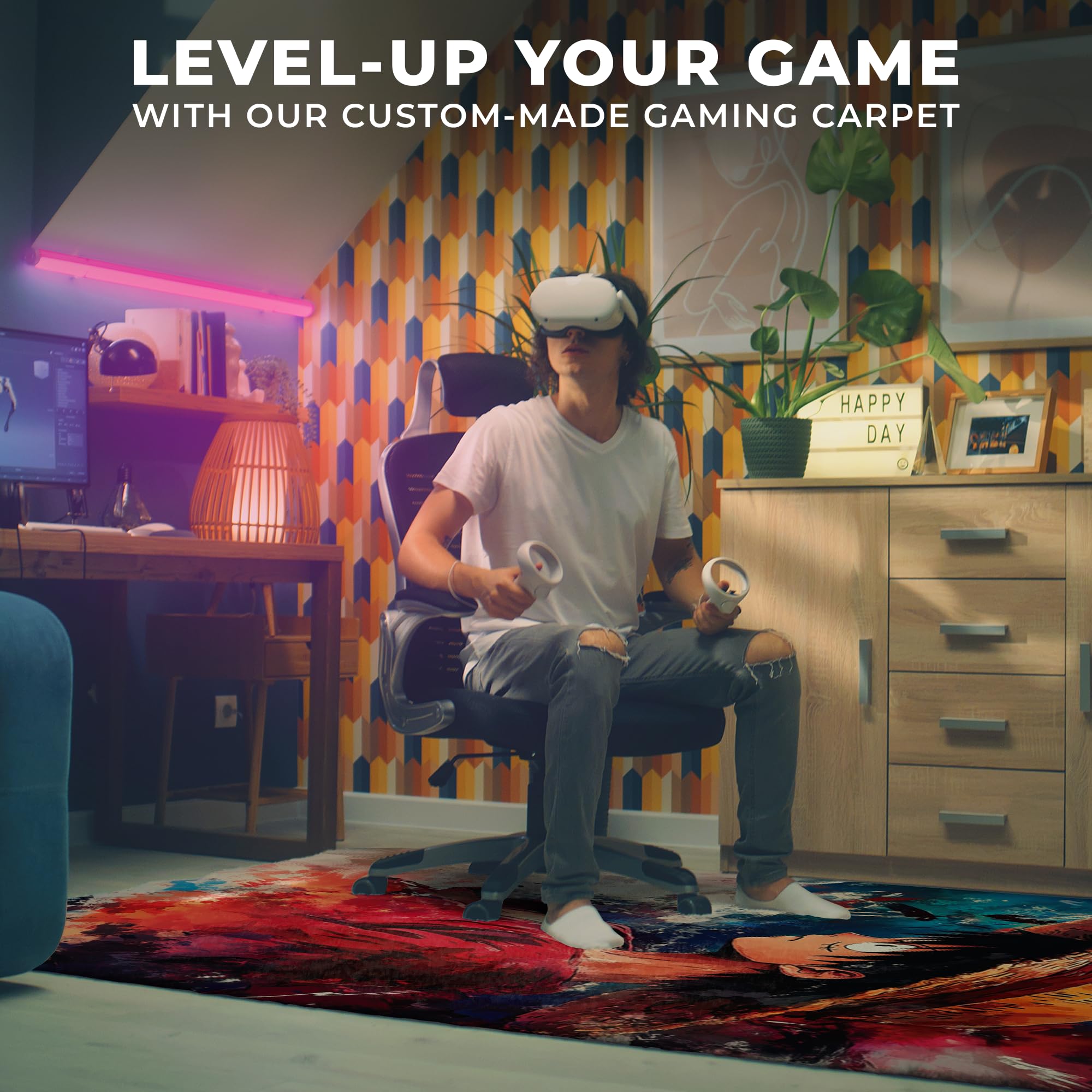 One Piece Inspired Decor Rug- 62x40 inches