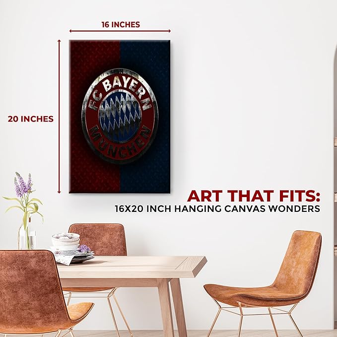 Bayern Munchen Wall Canvas Set of 1