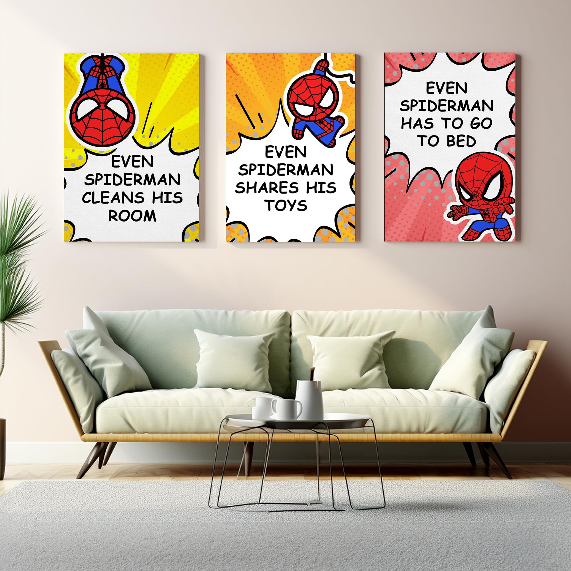 Cartoon Wall Canvas