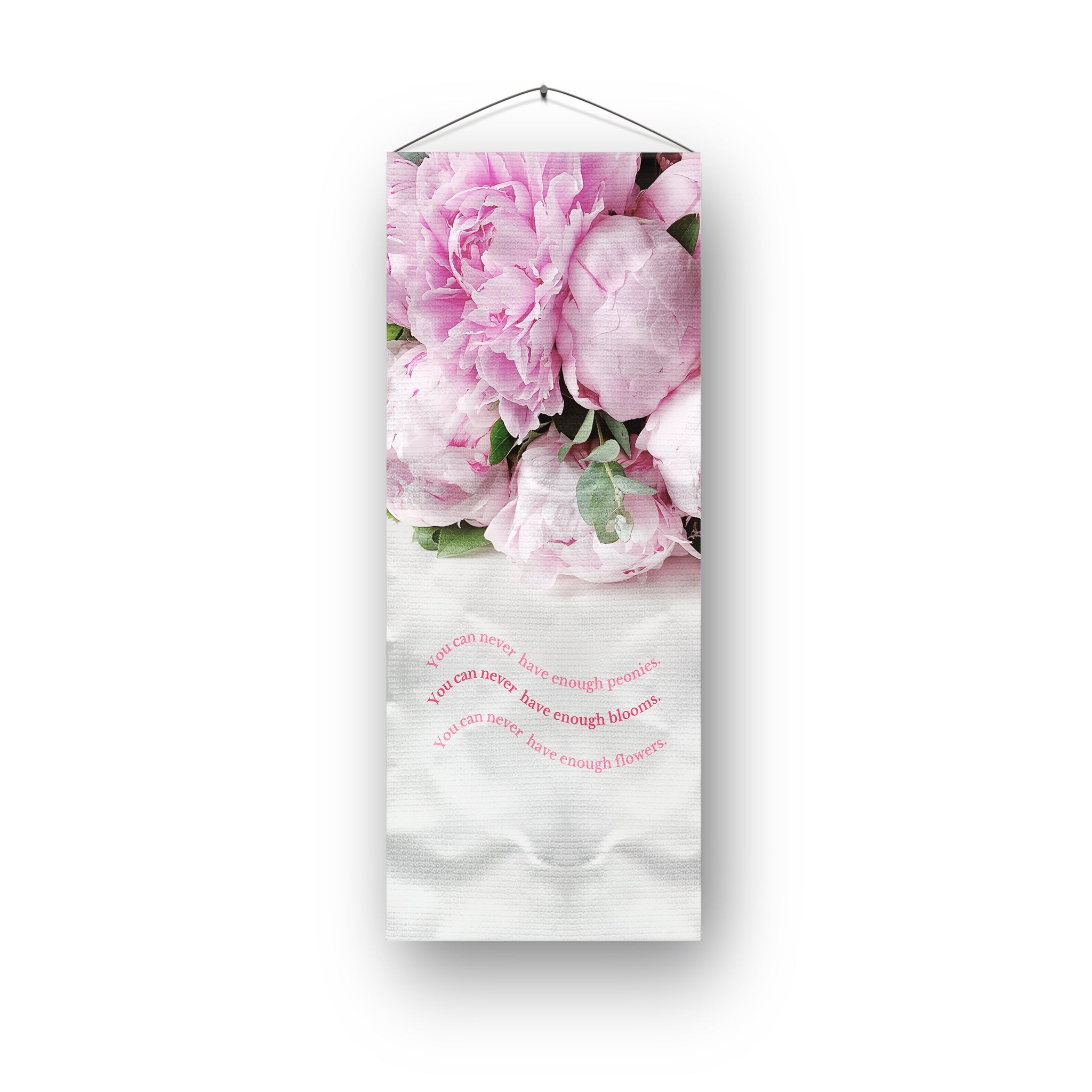 Blooms Hanging Wall Banner