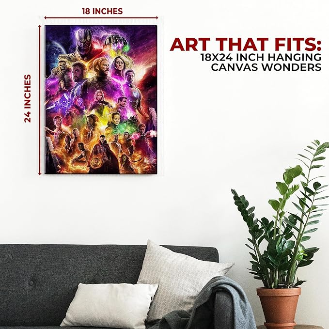 Avengers Wall Canvas