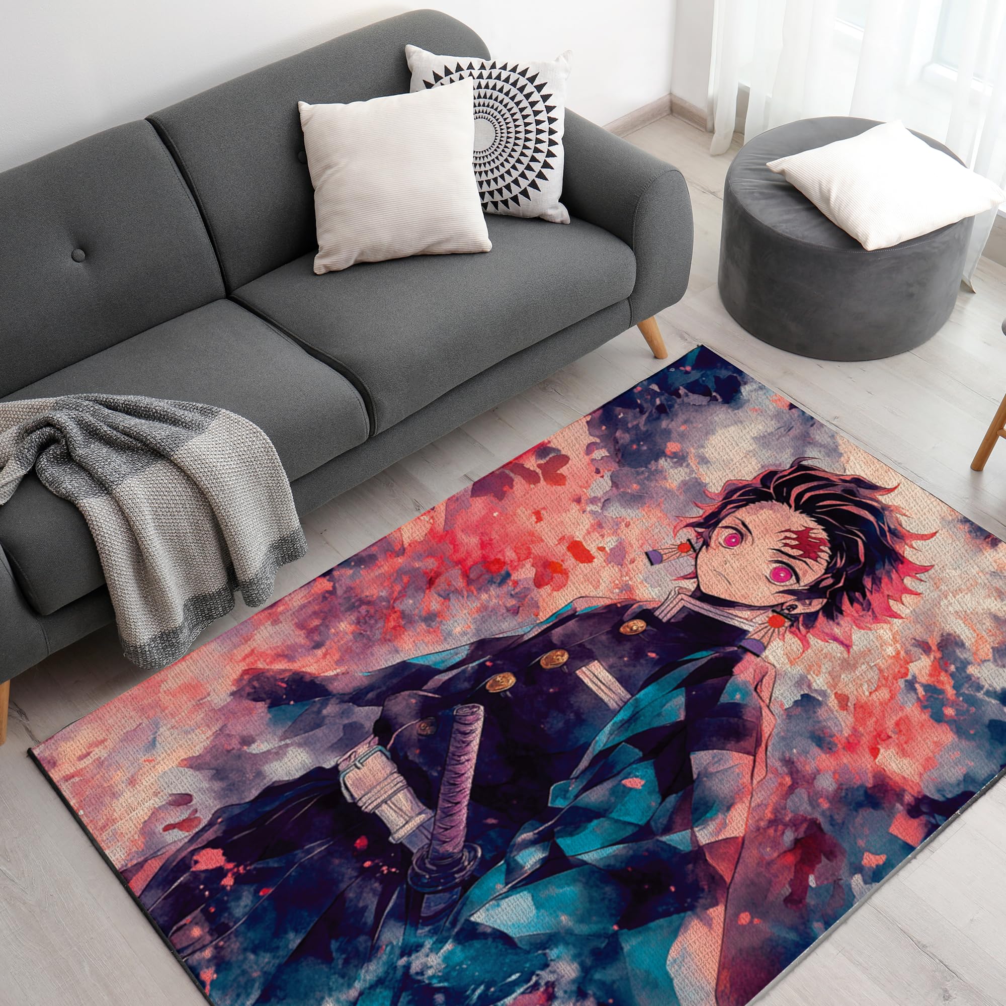 Demon Slayer #2 Decor Rug- 62x40 inches