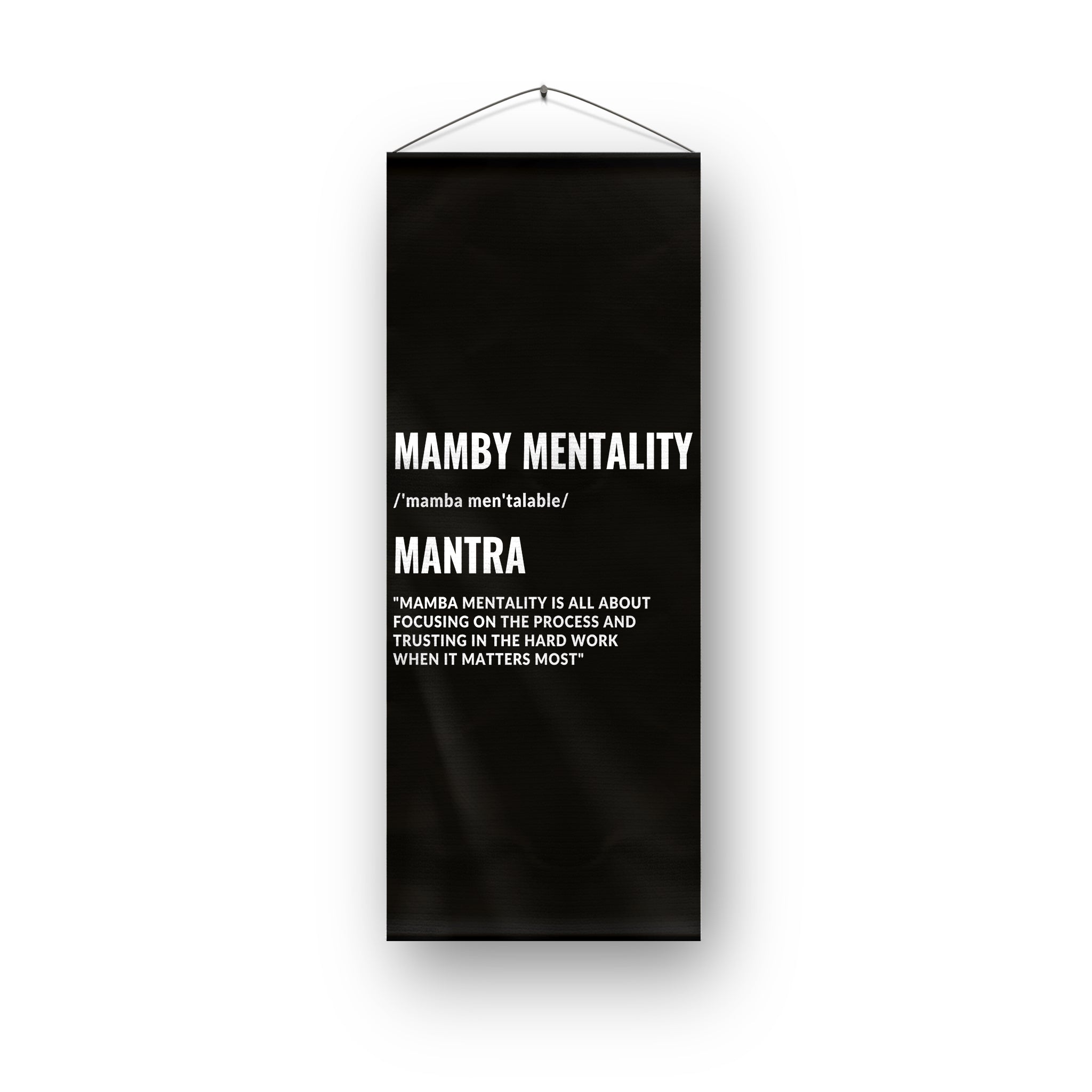 Mamby Mentality Hanging Wall Banner
