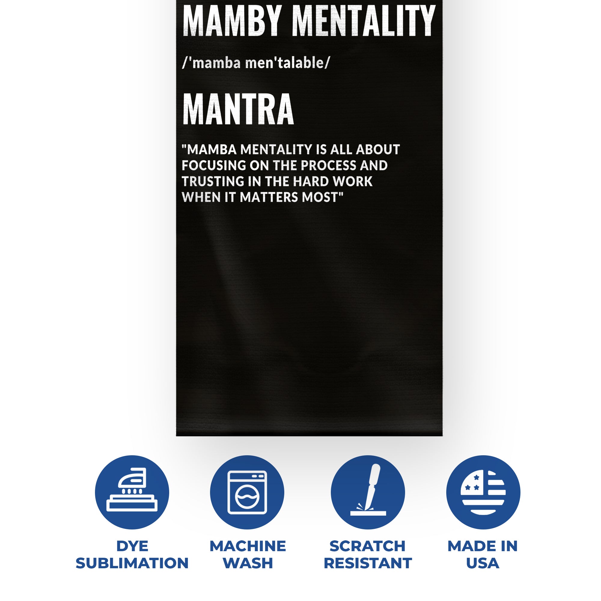 Mamby Mentality Hanging Wall Banner