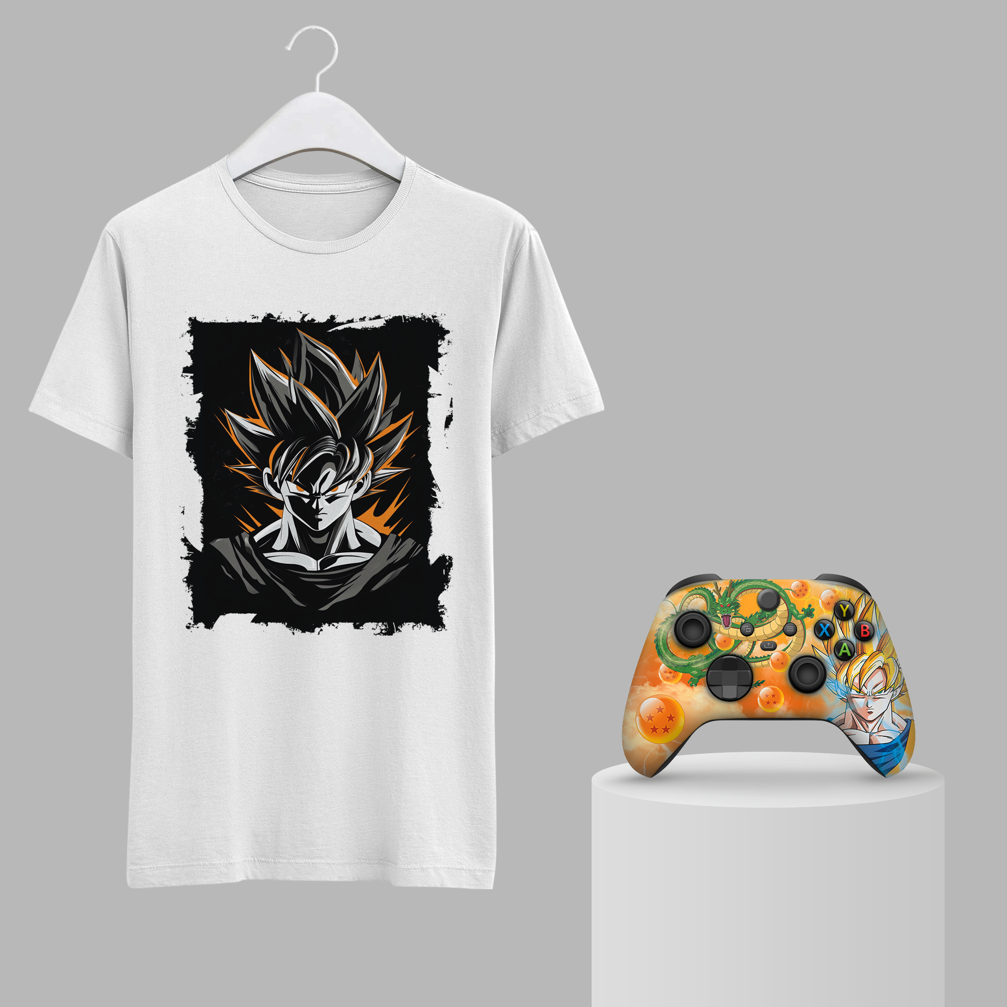 DBZ Goku Bundle – T-Shirt & Xbox Series X Controller