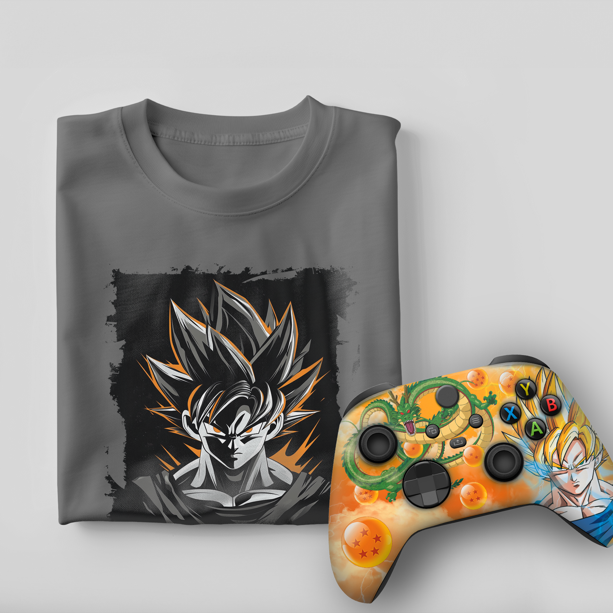 DBZ Goku Bundle – T-Shirt & Xbox Series X Controller