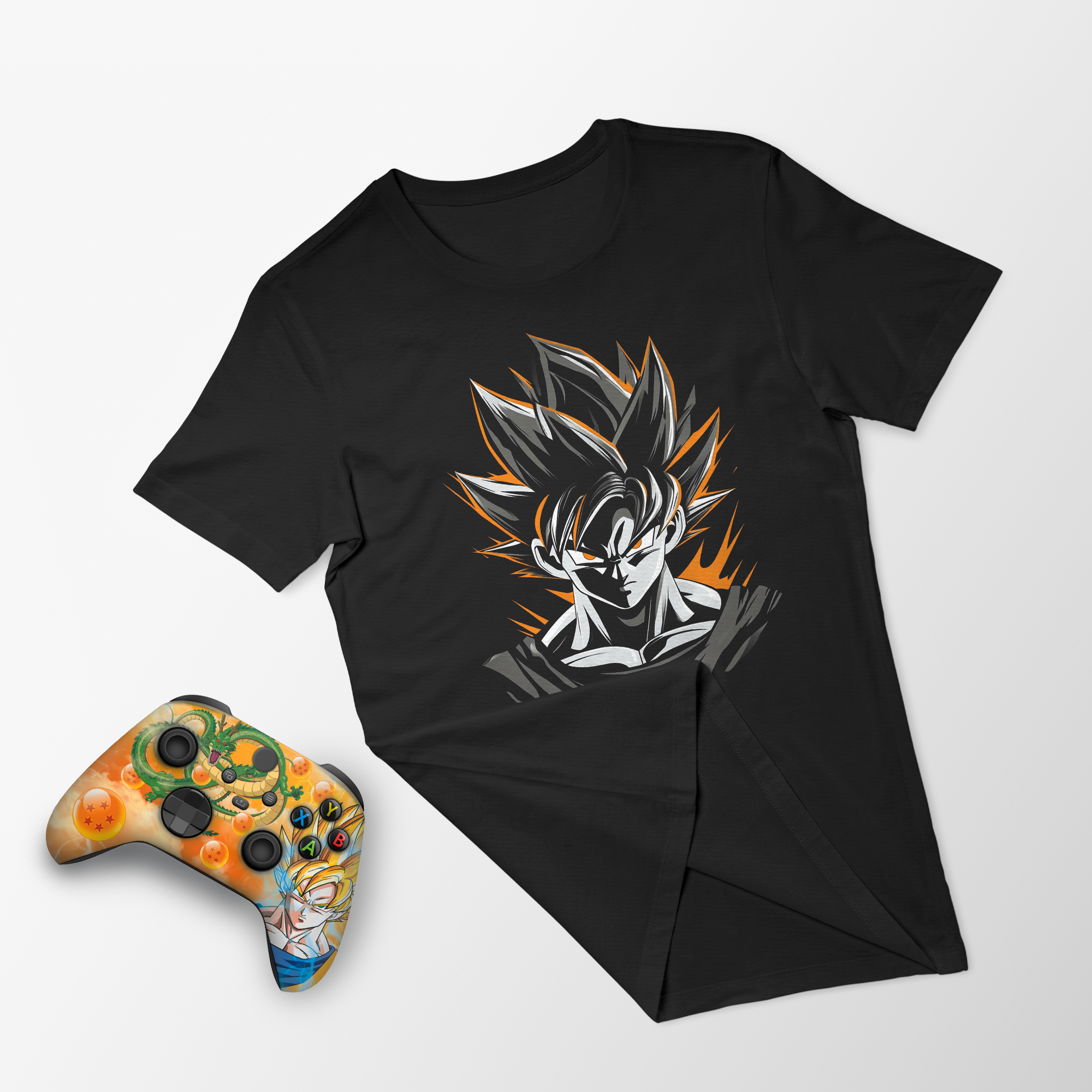 DBZ Goku Bundle – T-Shirt & Xbox Series X Controller