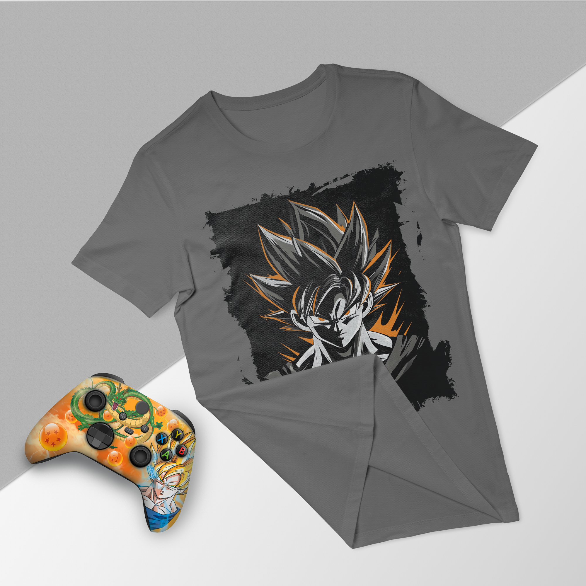 DBZ Goku Bundle – T-Shirt & Xbox Series X Controller