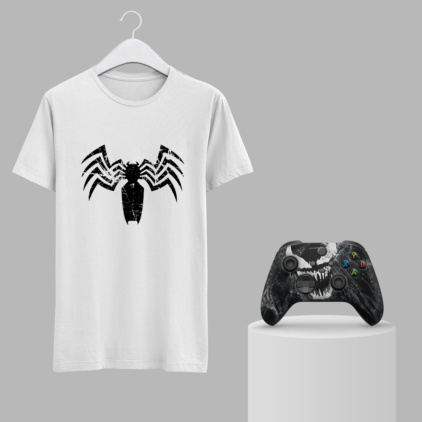 Venom Bundle – T-Shirt & Xbox Series X Controller White