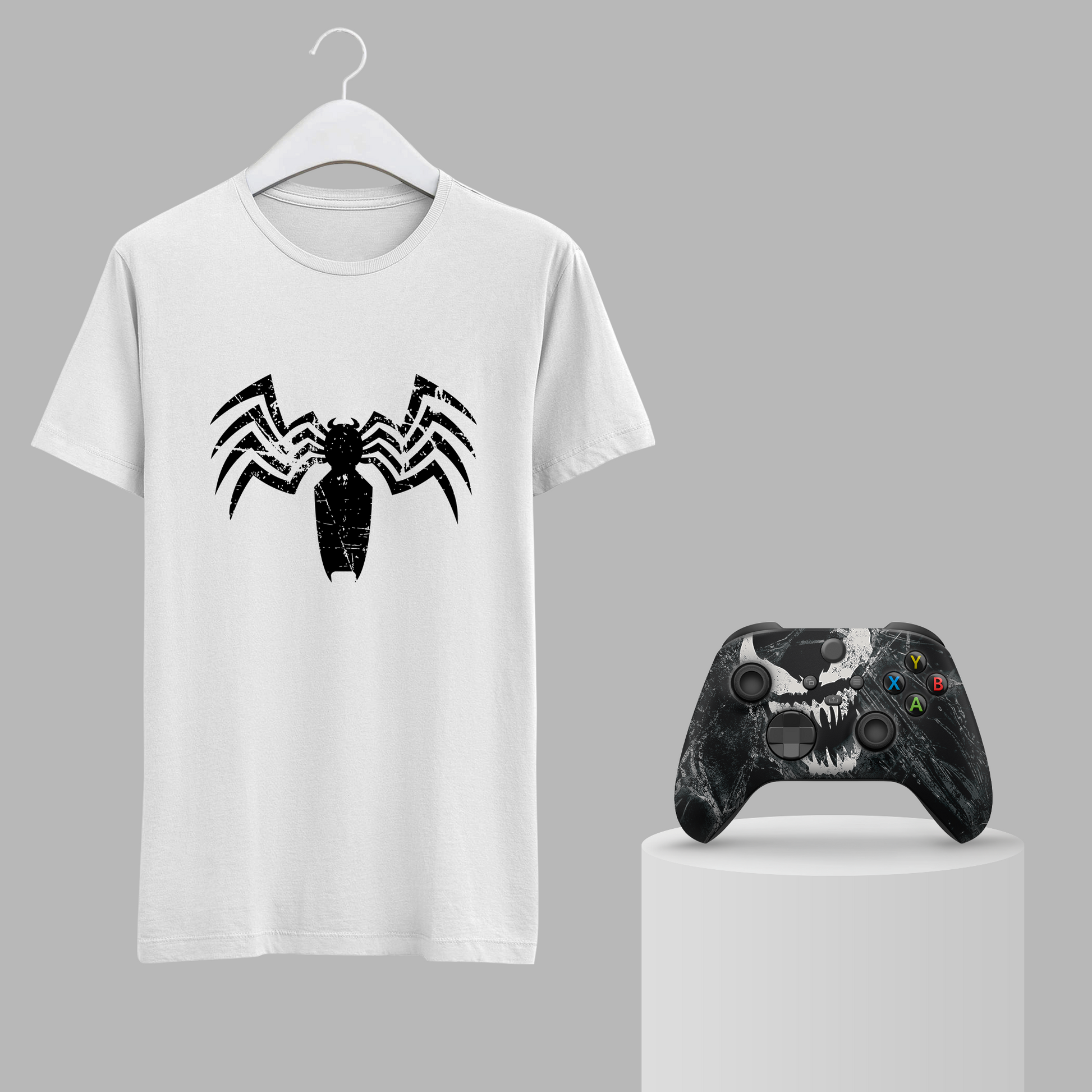 Venom Bundle – T-Shirt & Xbox Series X Controller White