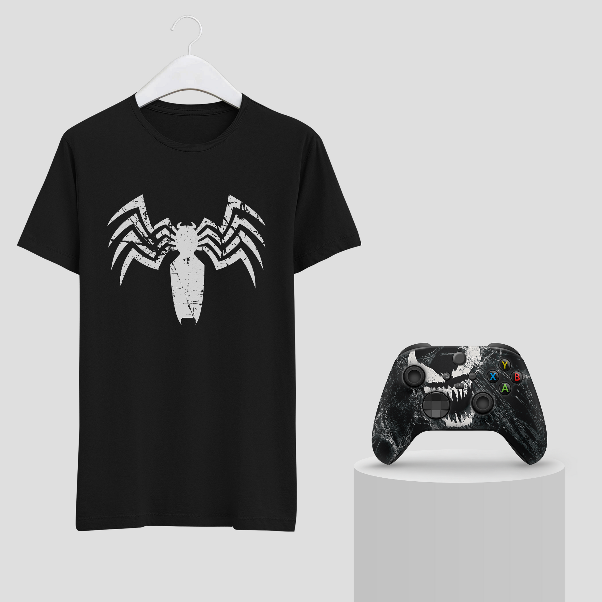 Venom Bundle – T-Shirt & Xbox Series X Controller Black