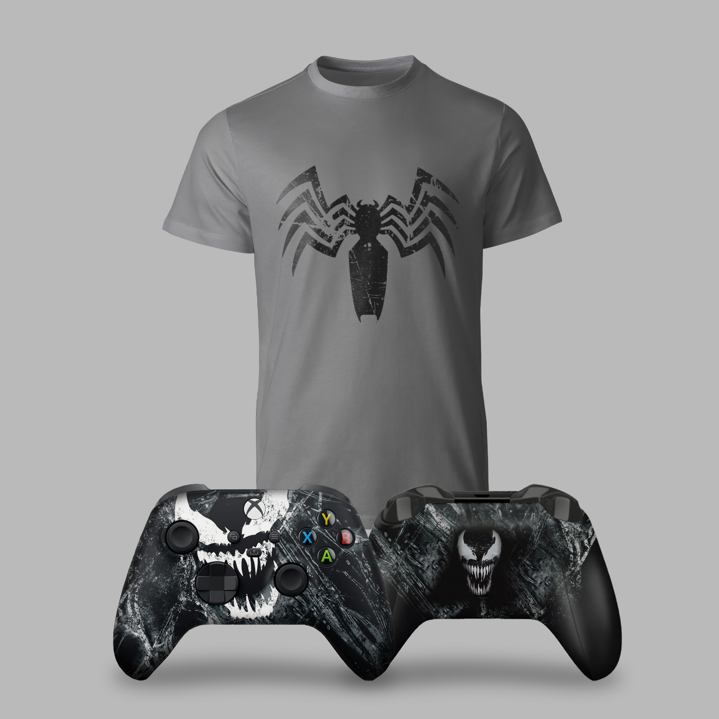 Venom Bundle – T-Shirt & Xbox Series X Controller Gray