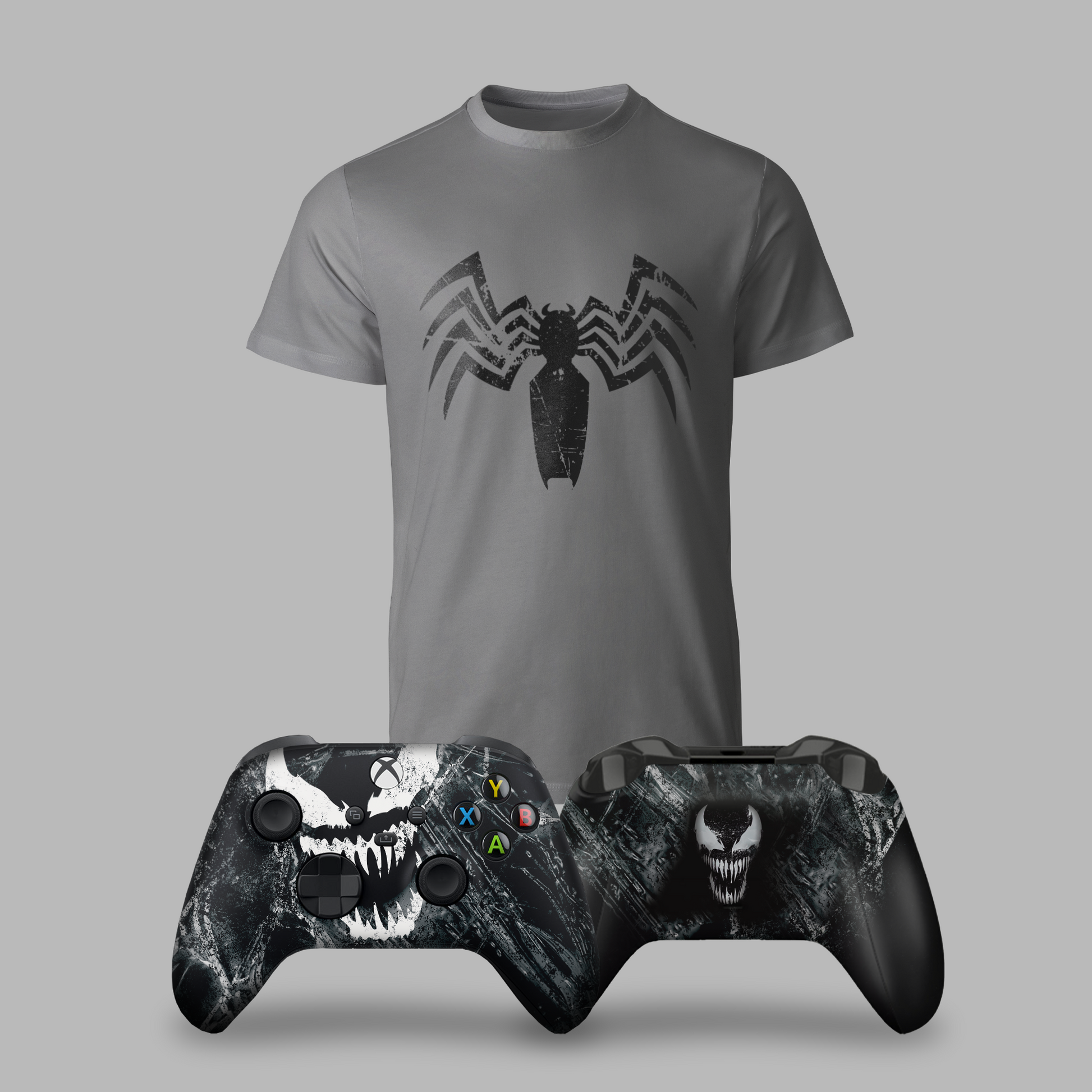 Venom Bundle – T-Shirt & Xbox Series X Controller Gray
