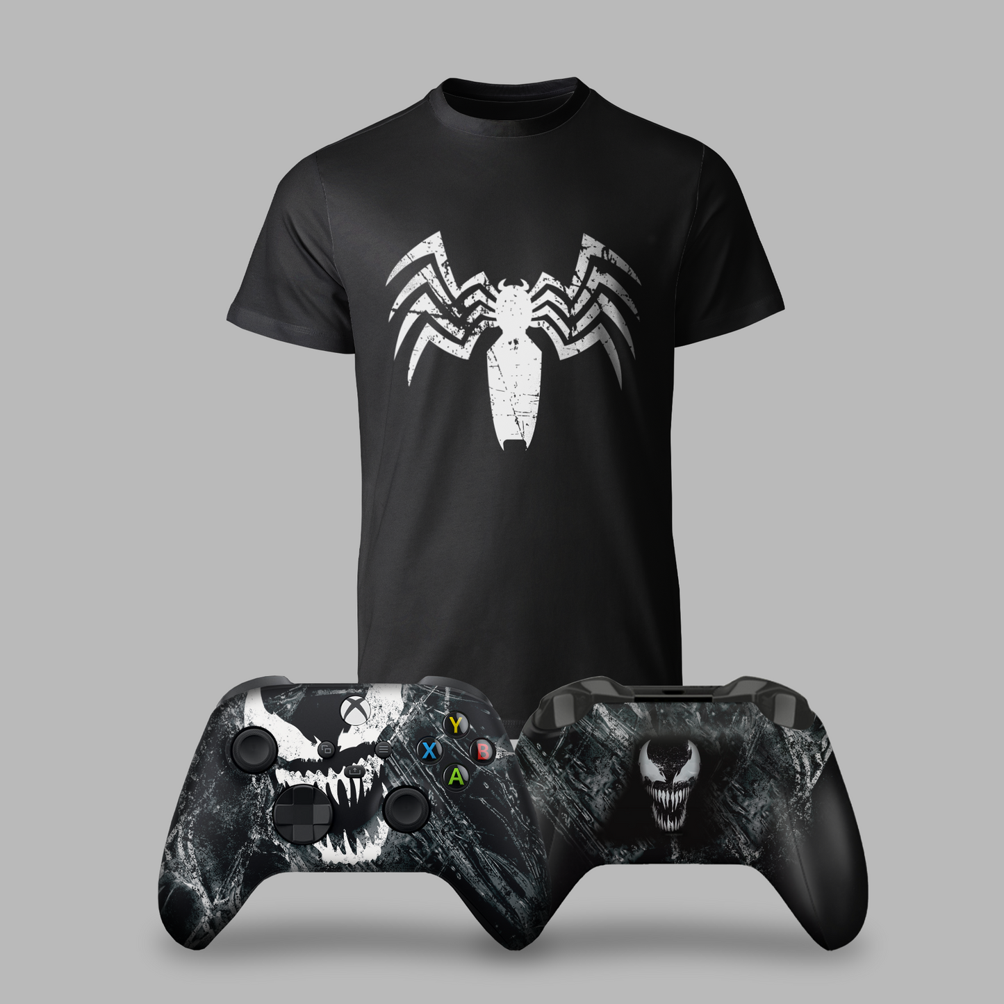 Venom Bundle – T-Shirt & Xbox Series X Controller Black