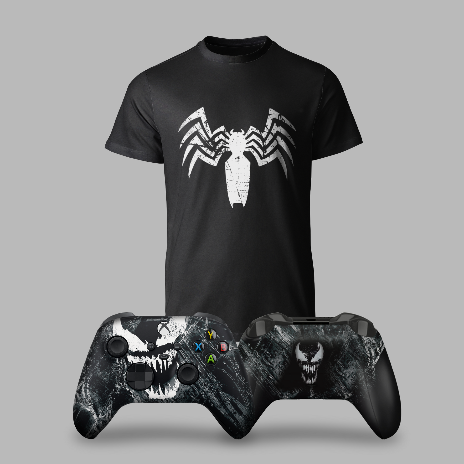 Venom Bundle – T-Shirt & Xbox Series X Controller Black