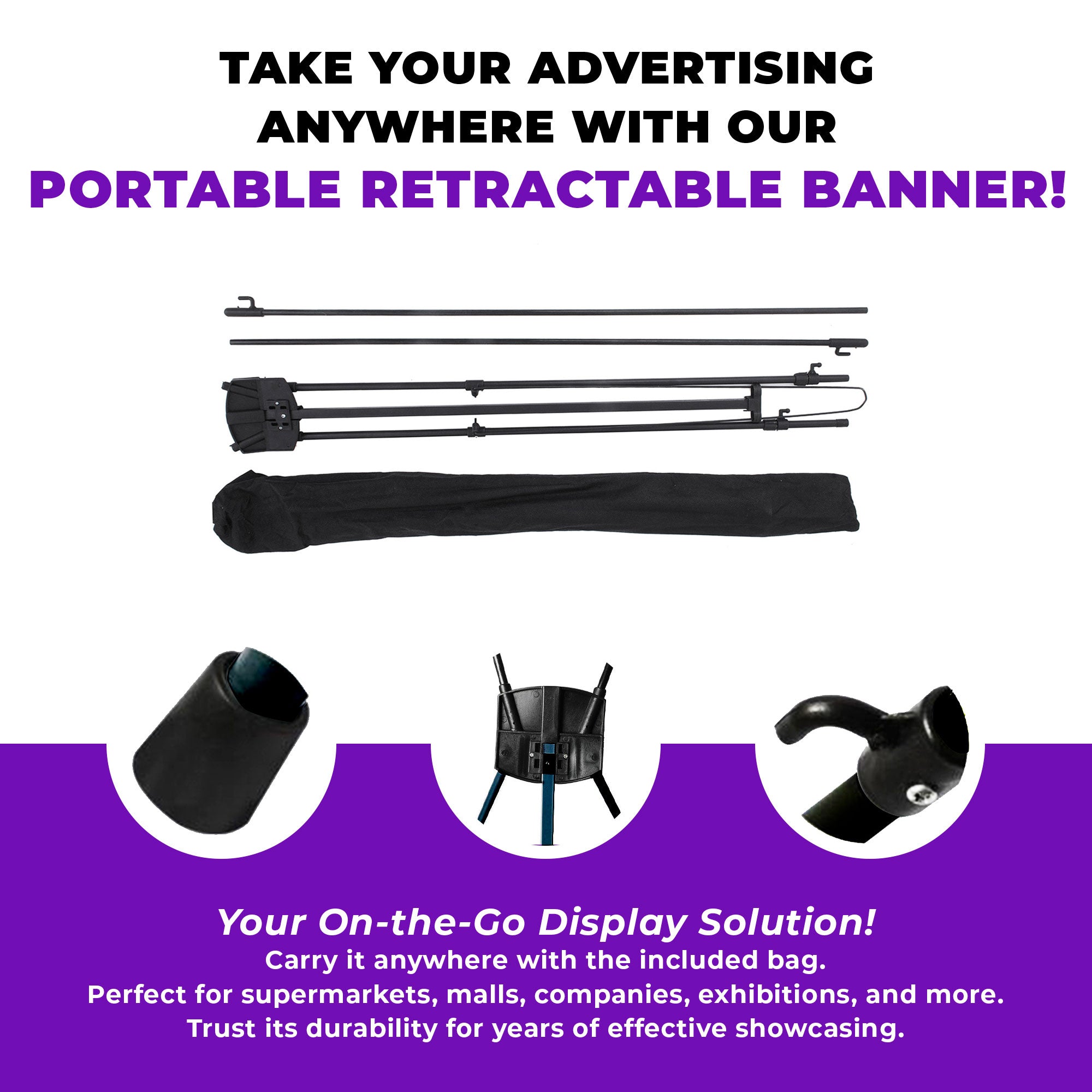 X Banner STAND ONLY