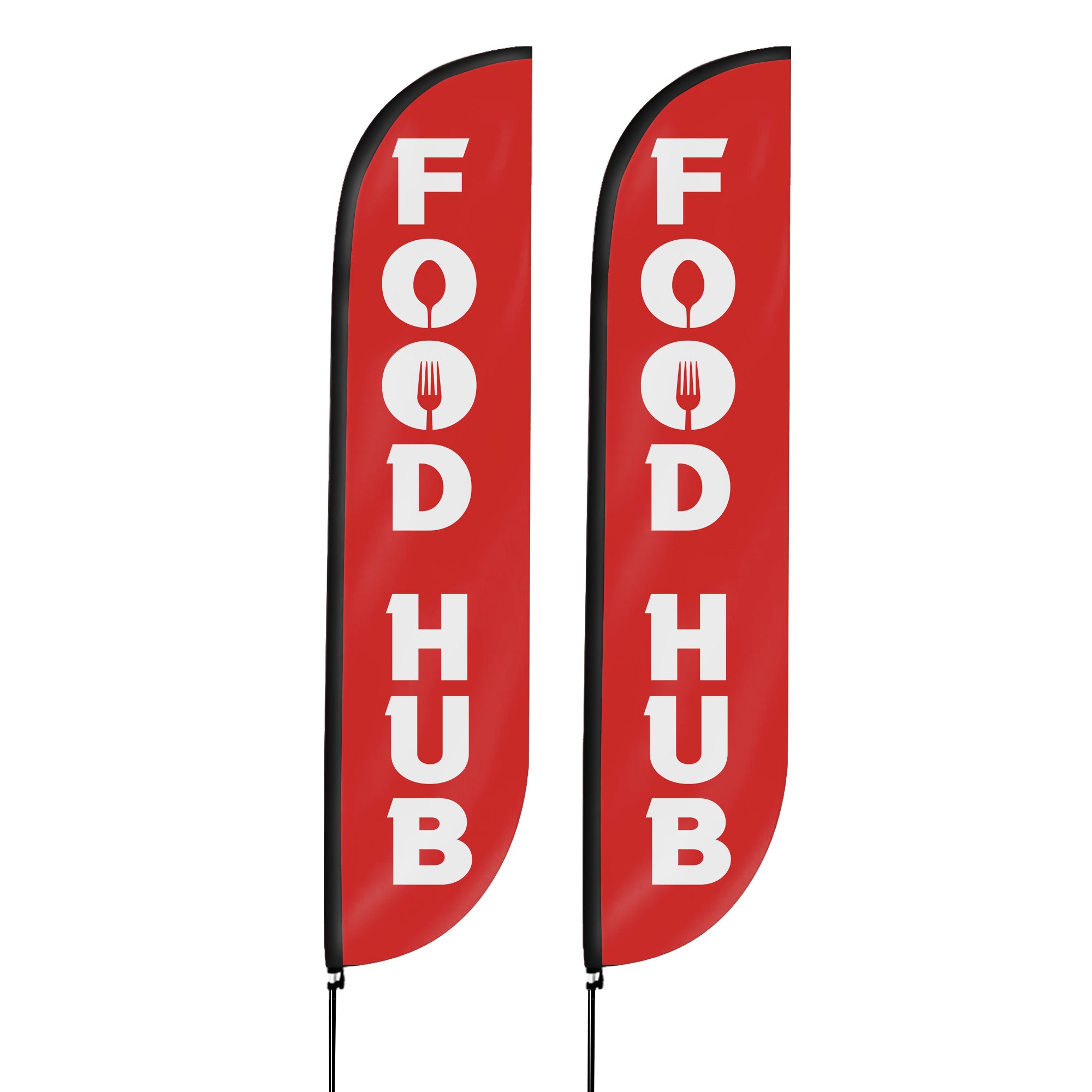 Double Pack Feather Flag / Swooper Flag