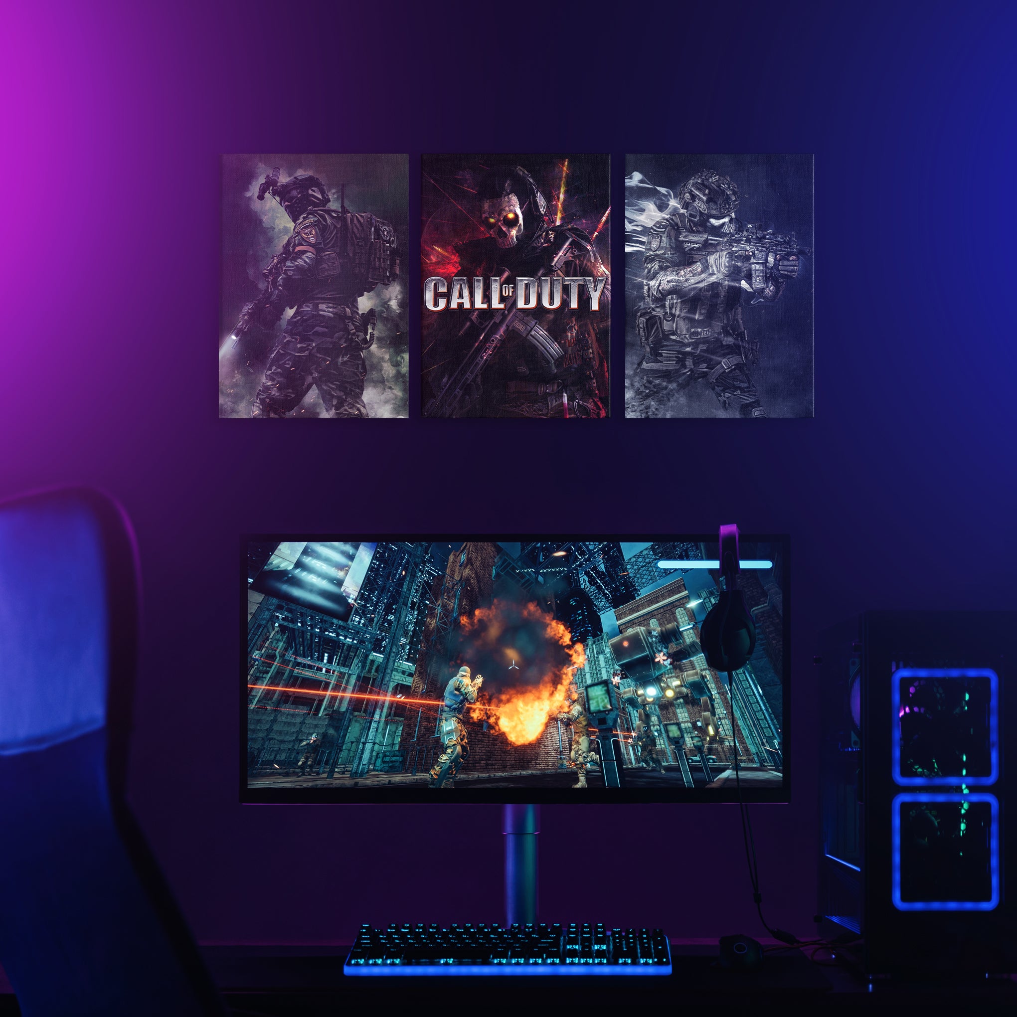Call Of Duty Wall Canvas