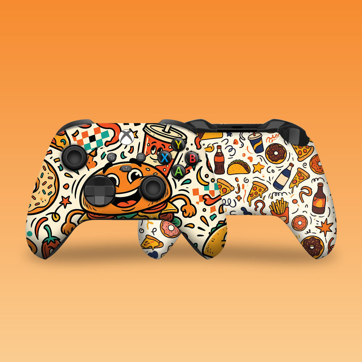 Cartoon Food Chaos Xbox Series X/S Controller