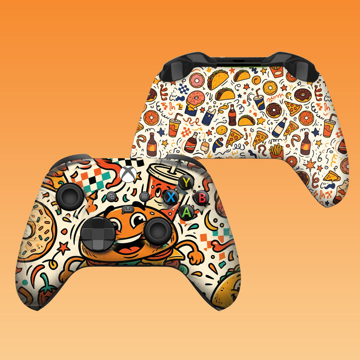 Cartoon Food Chaos Xbox Series X/S Controller