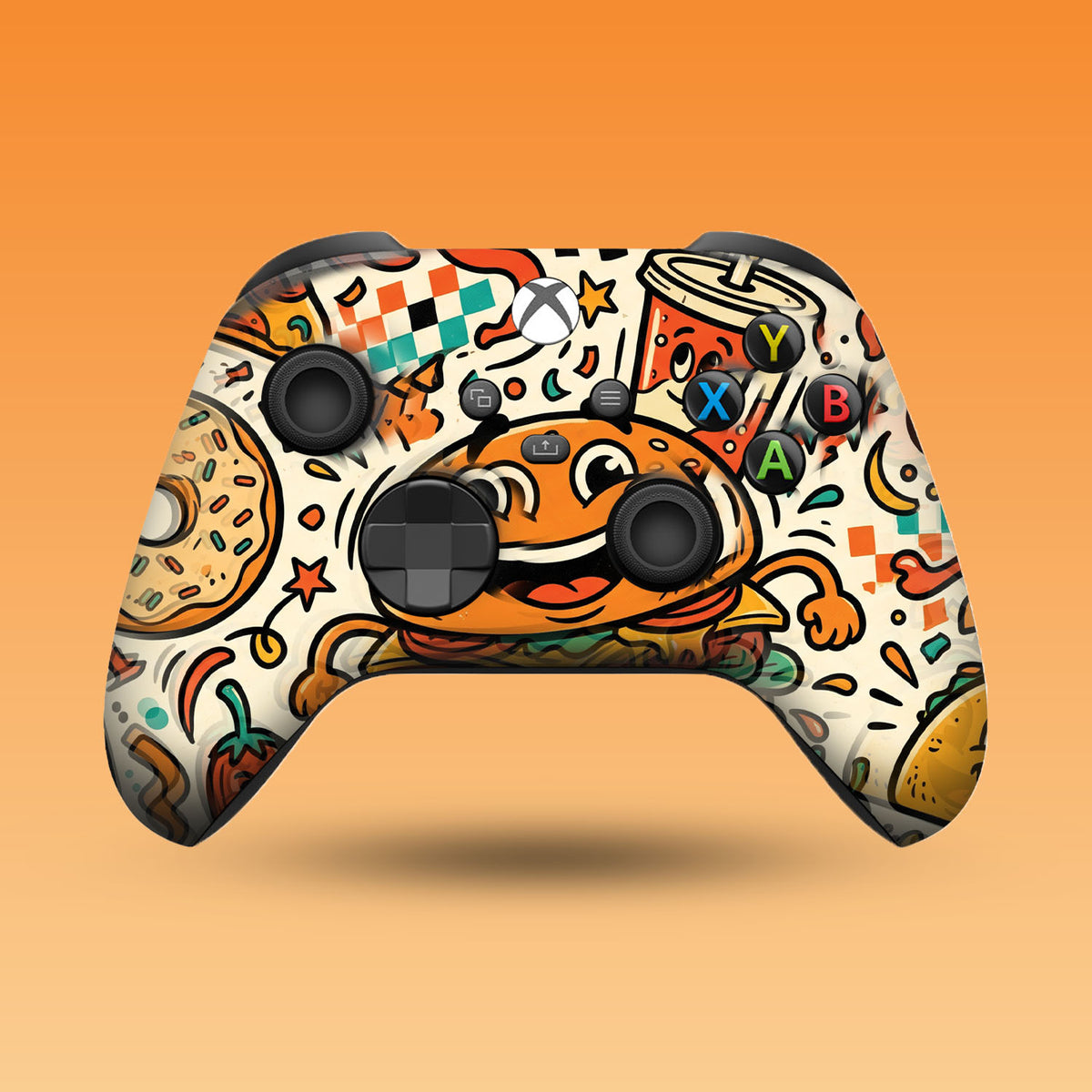 Cartoon Food Chaos Xbox Series X/S Controller