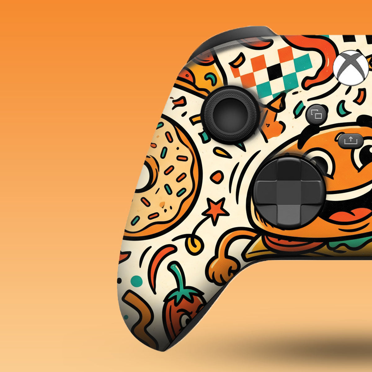 Cartoon Food Chaos Xbox Series X/S Controller