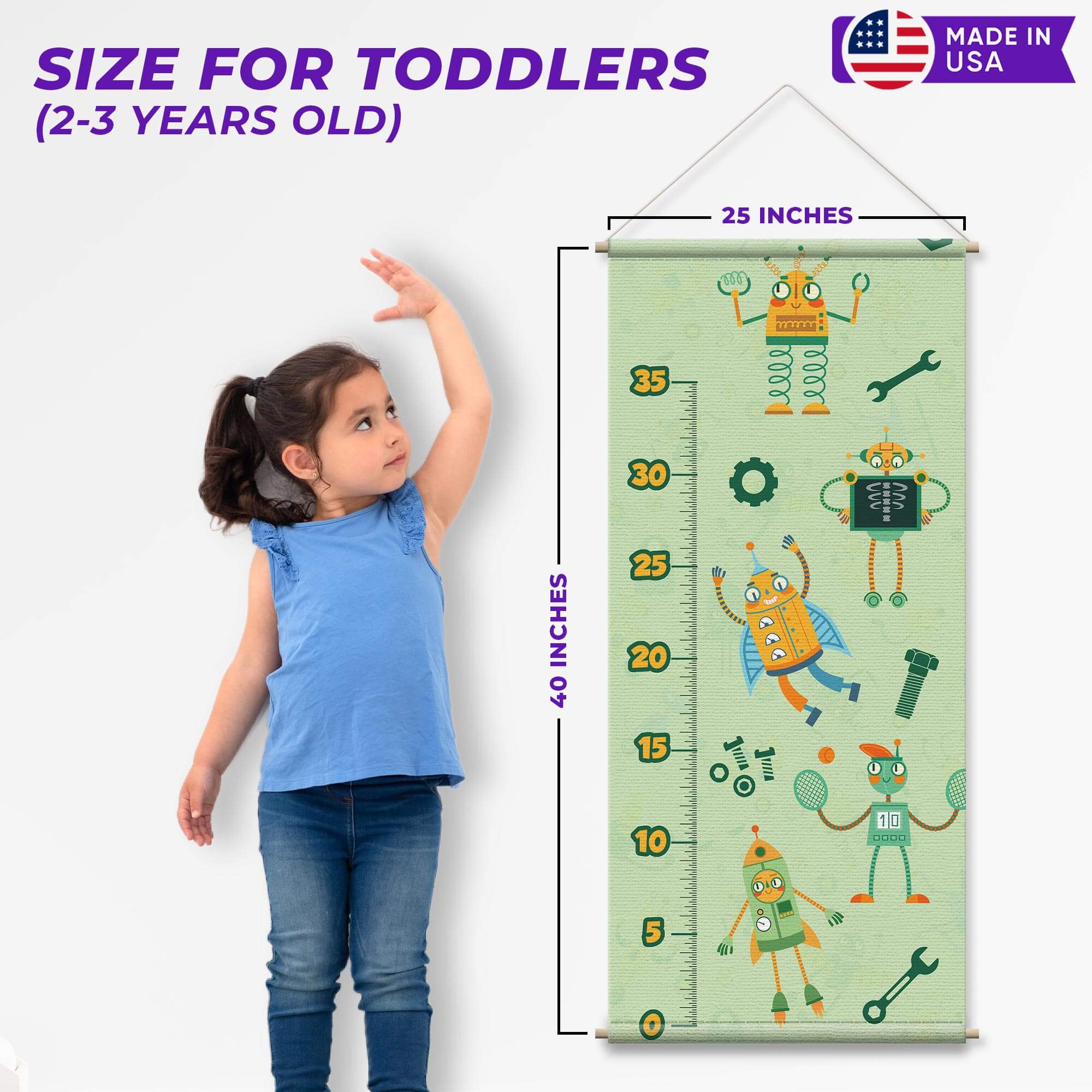 Dream Controller Robot Toddler Growth Chart
