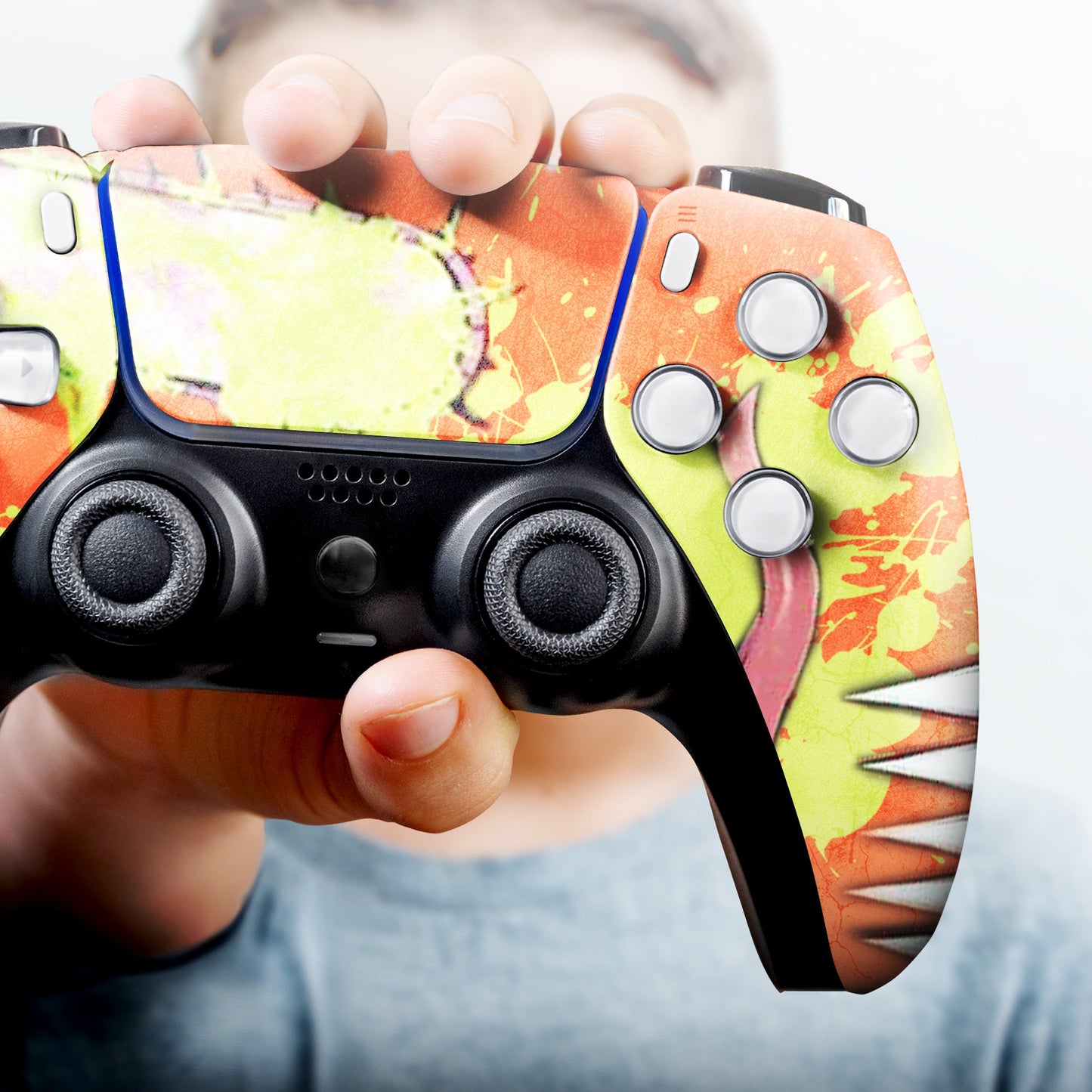 Chain Saw Man PS5 Custom Design Non-modded Front design