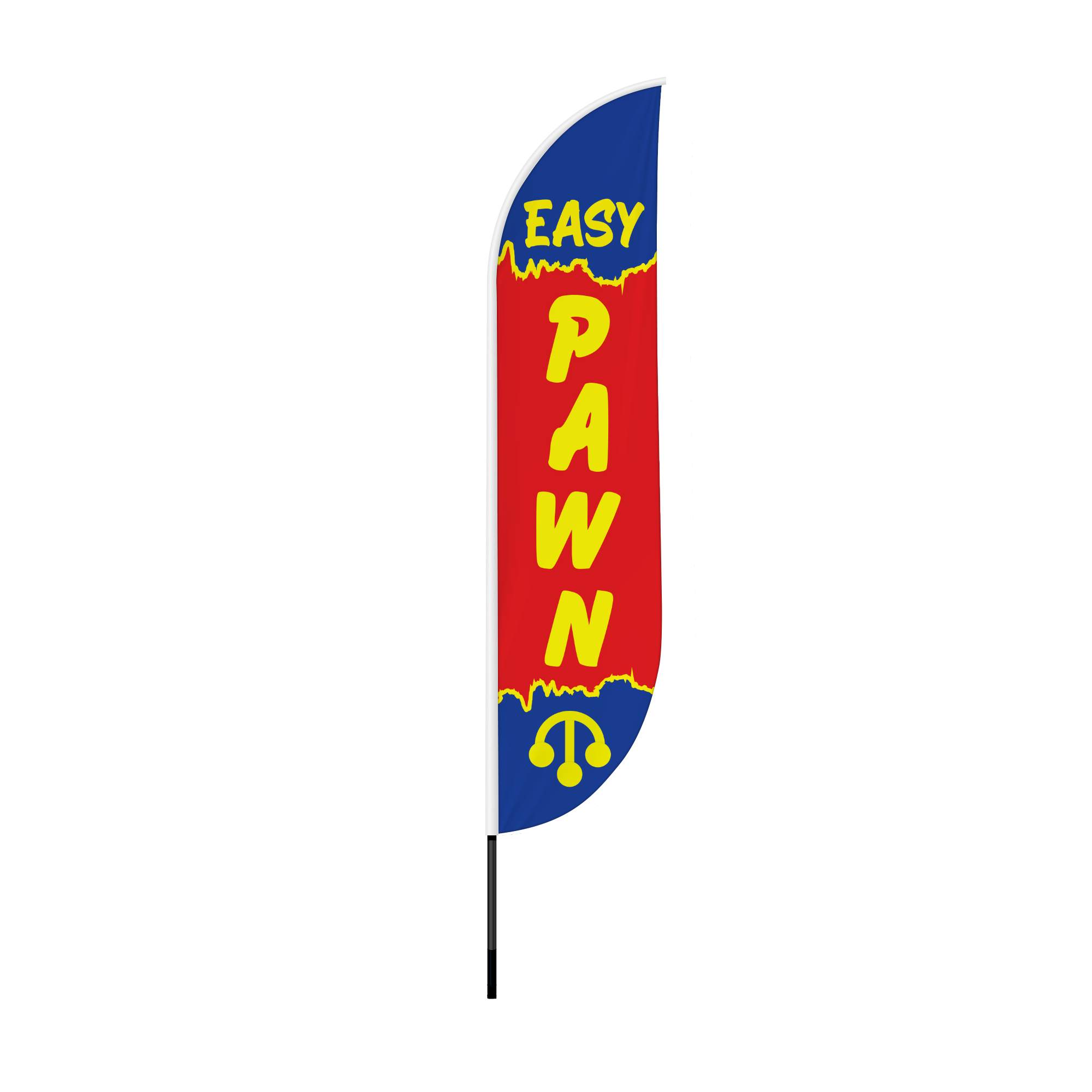 Pawn Shop Feather Flag / Swooper Flag