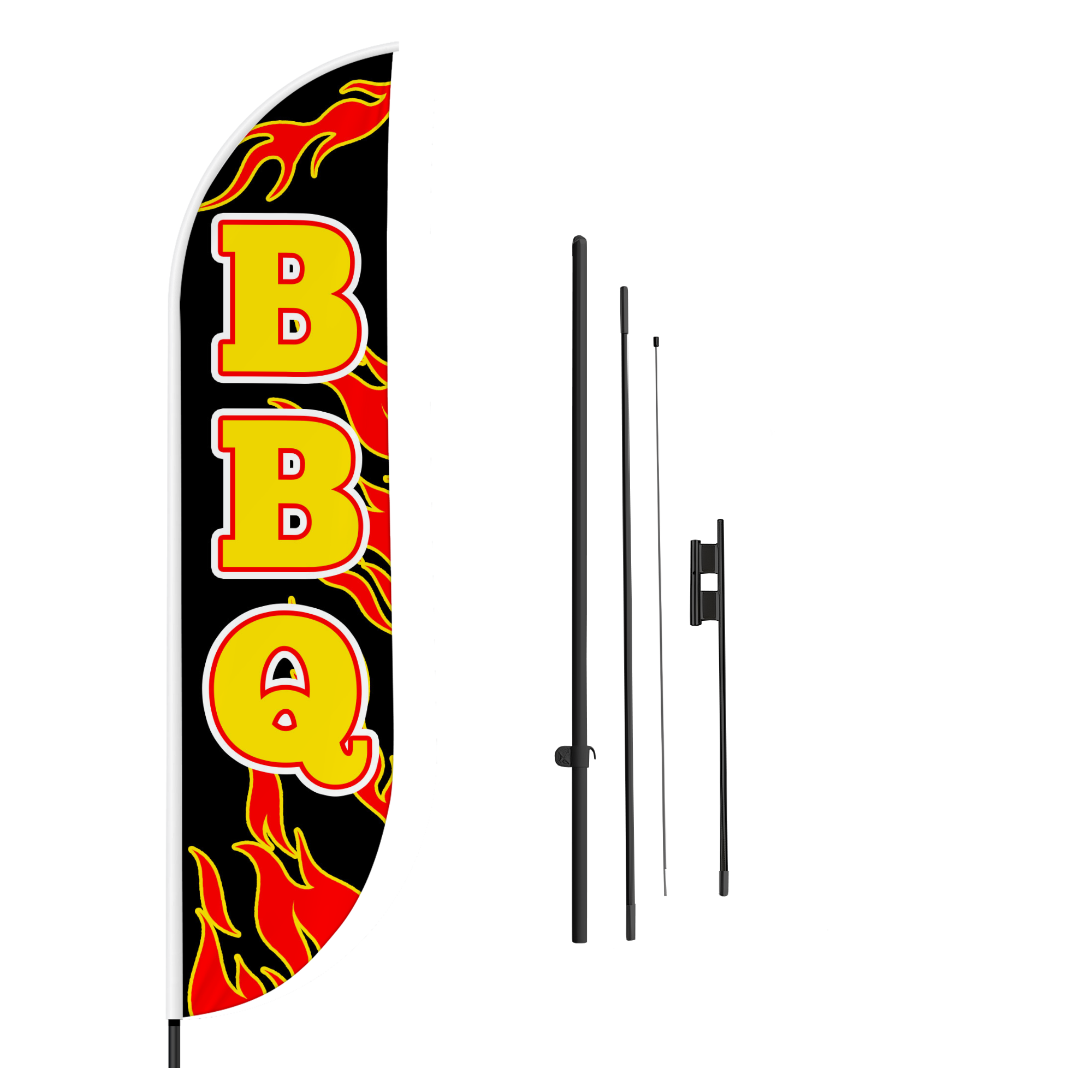 BBQ Feather Flag / Swooper Flag