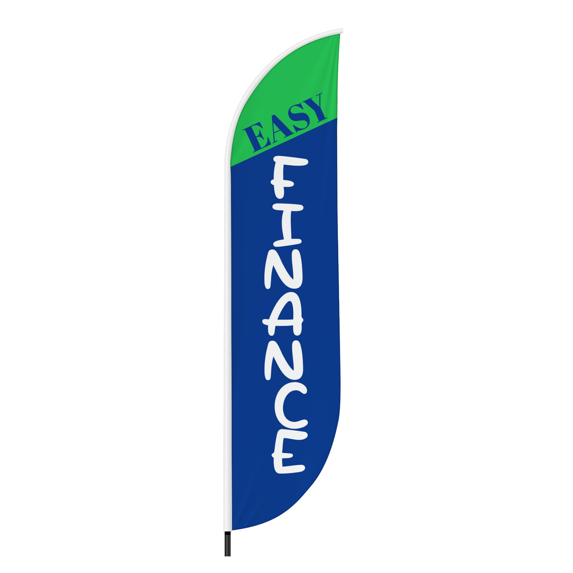 Easy Finance 2 Feather Flag / Swooper Flag