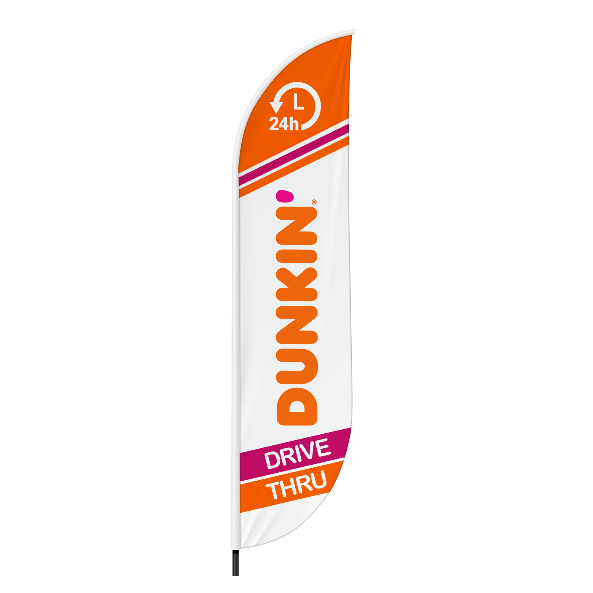Donuts Feather Flag / Swooper Flag