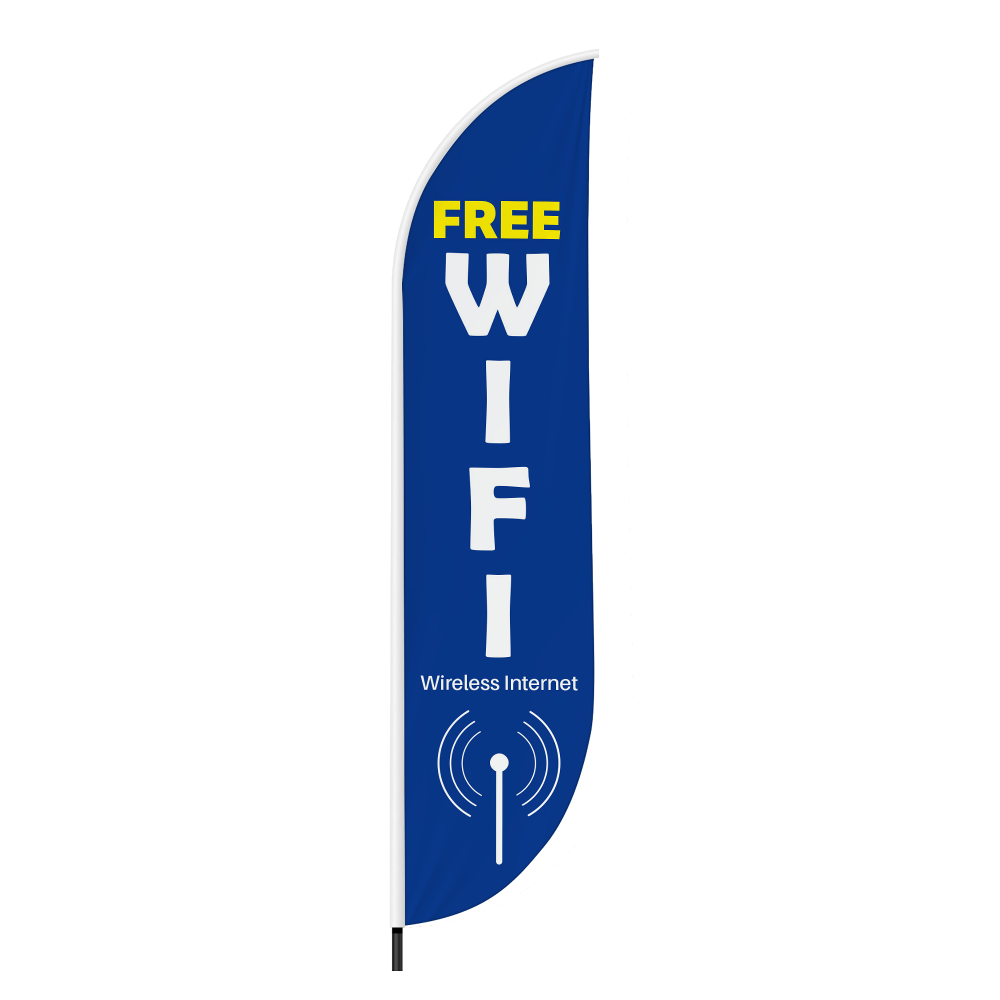 Wifi Feather Flag / Swooper Flag