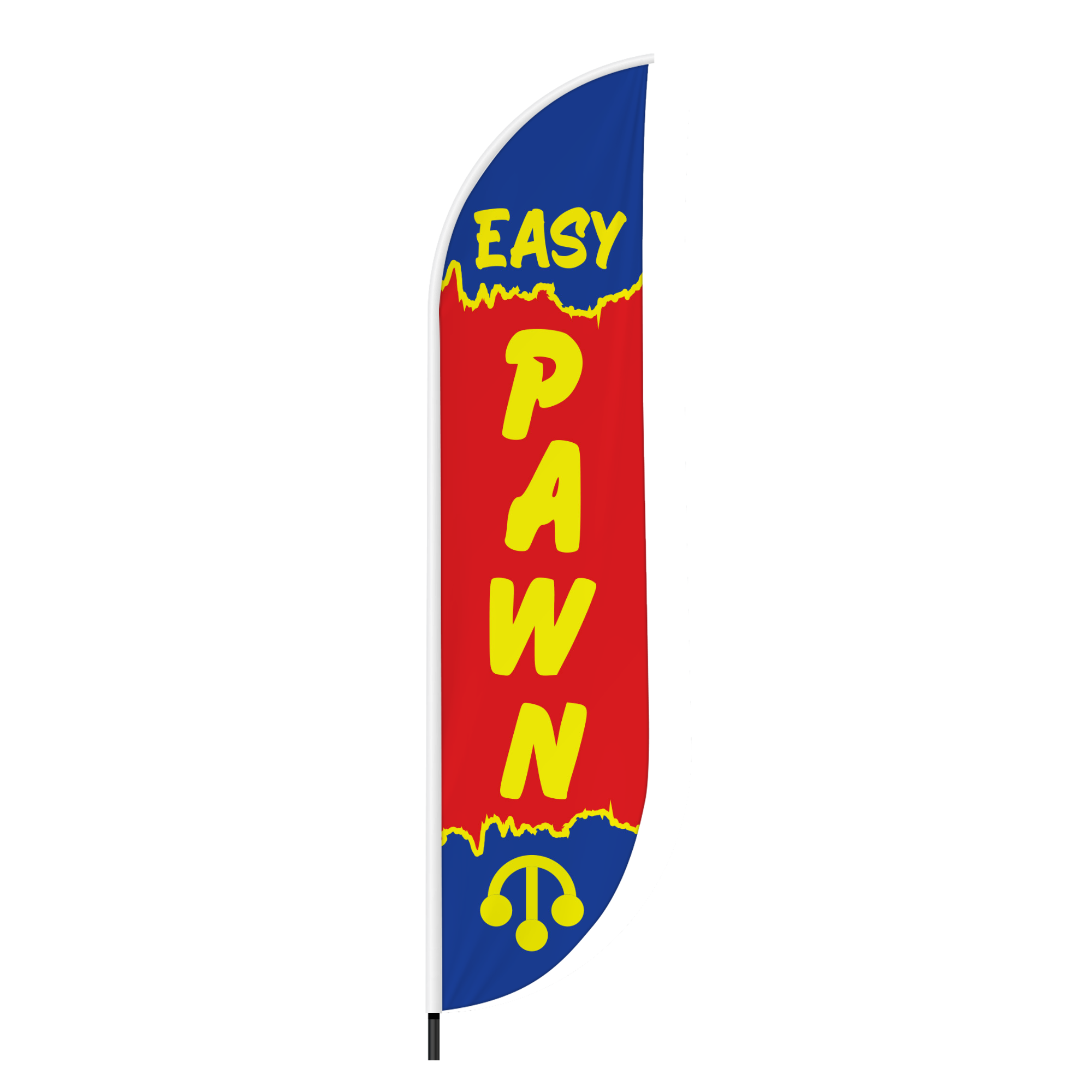 Pawn Shop Feather Flag / Swooper Flag