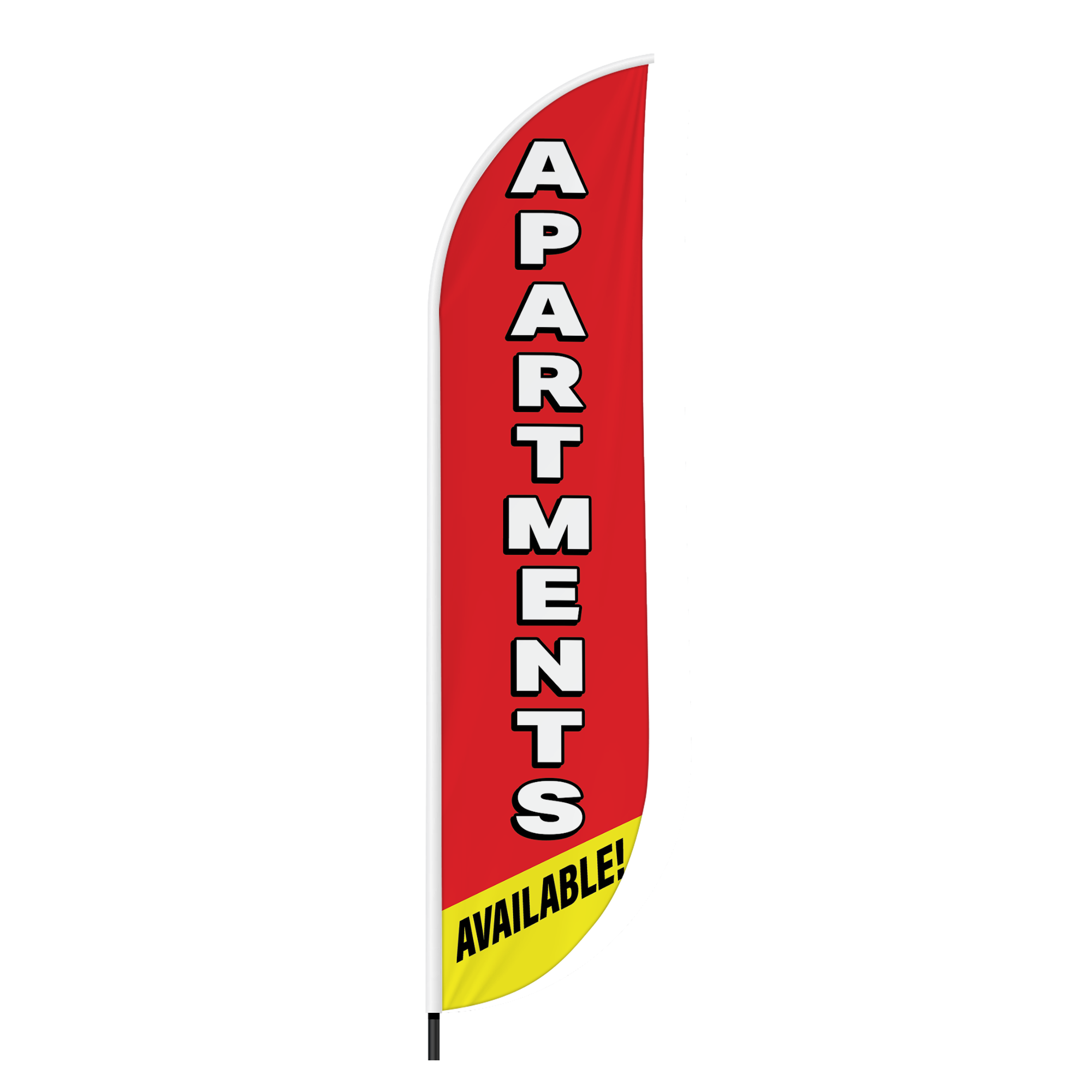 Apartments Feather Flag / Swooper Flag