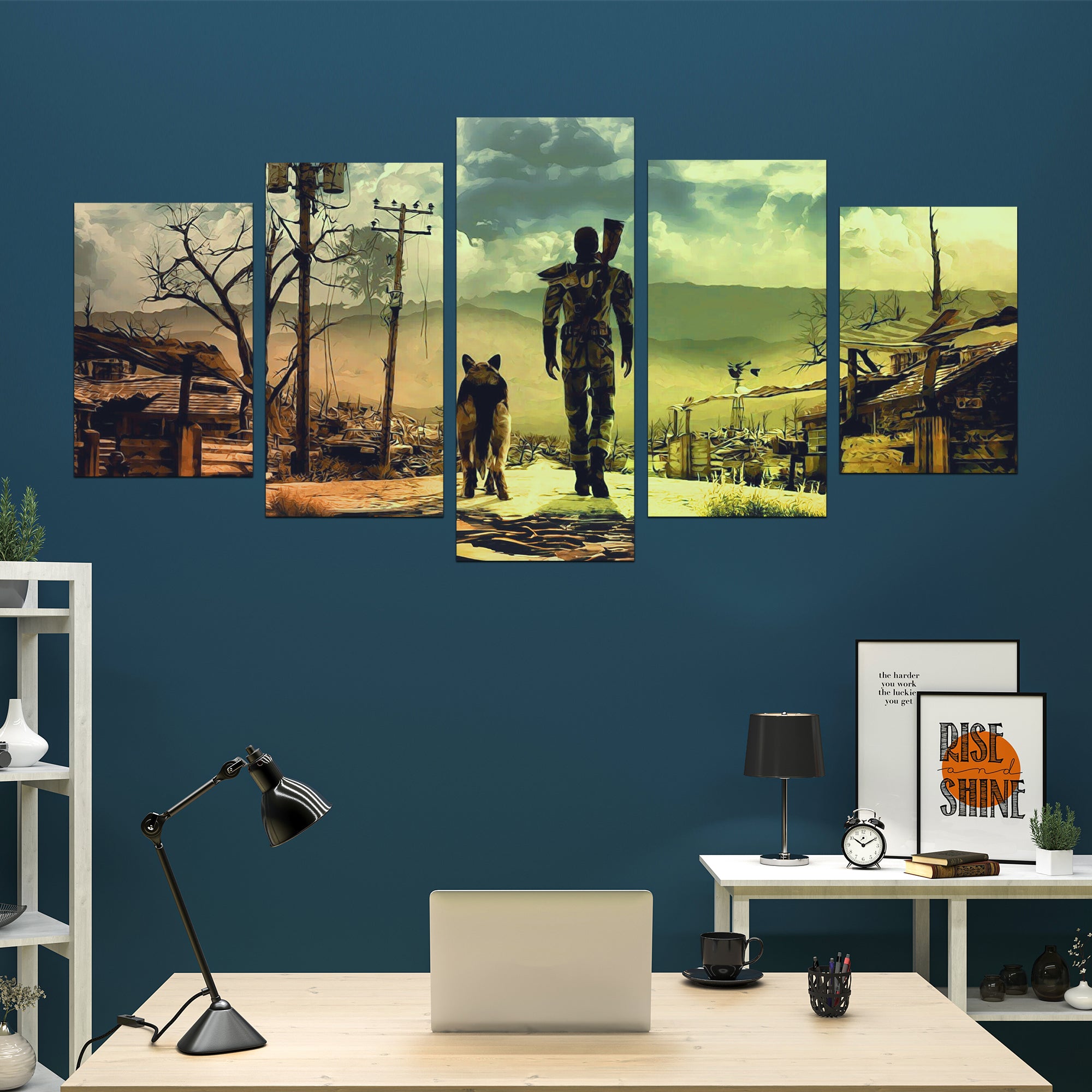 Fallout Wall Canvas Set -  Iconic Vault-Inspired Designs & Premium Quality