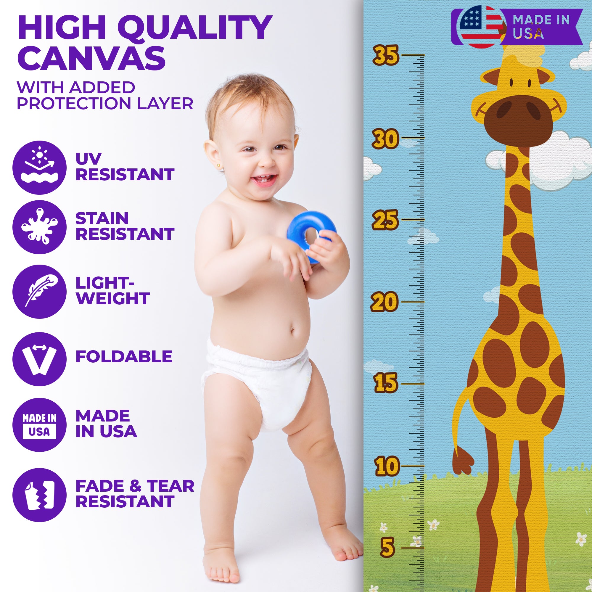 Dream Controller Giraffe Infant Growth Chart