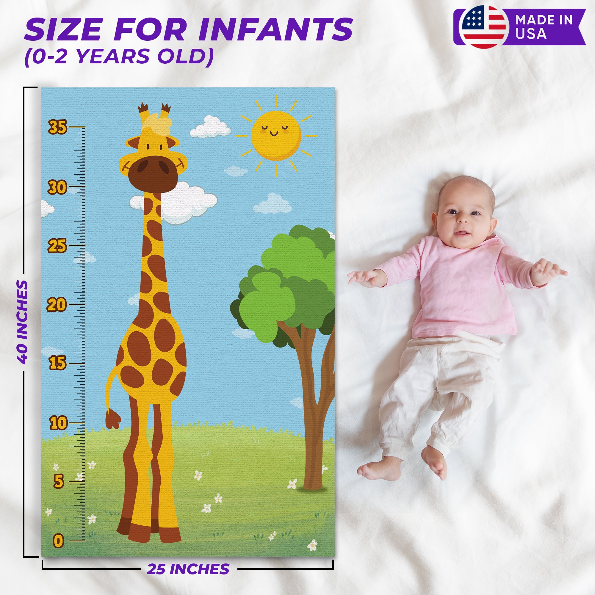 Dream Controller Giraffe Infant Growth Chart